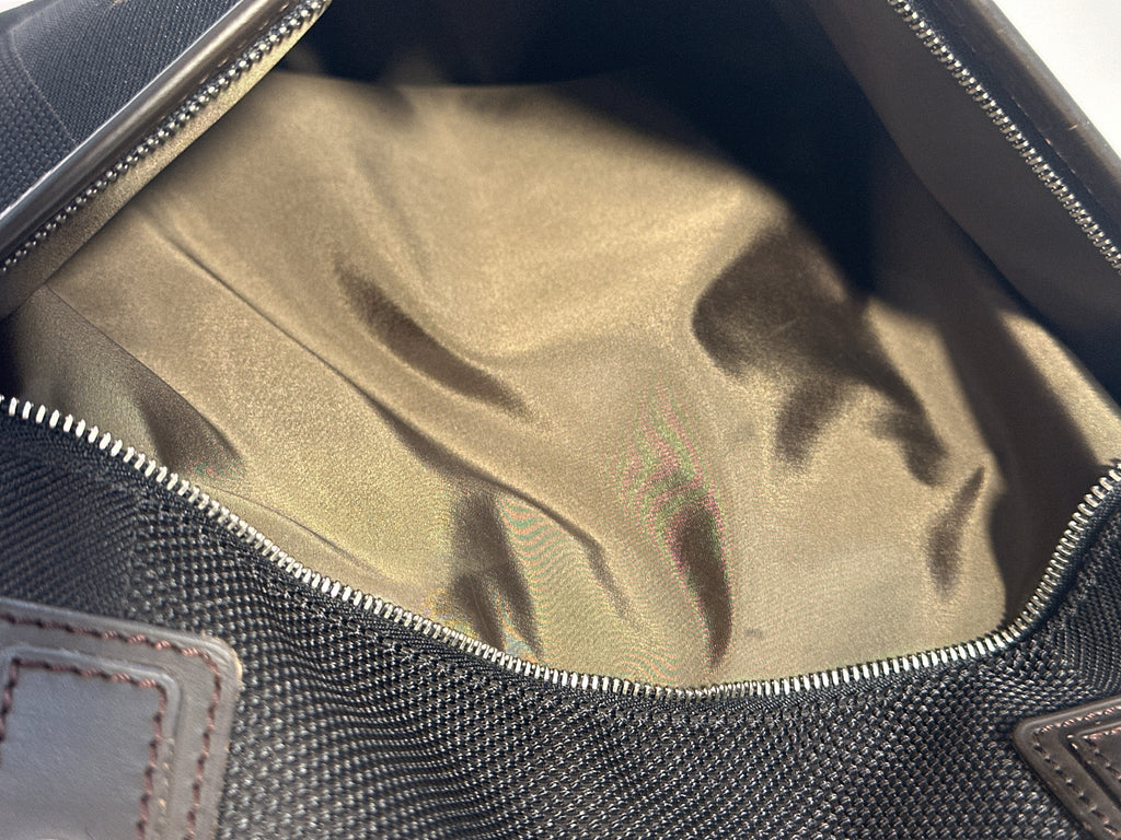 Louis Vuitton Cougar Damier Jean Tote Bag Black Brown with COA