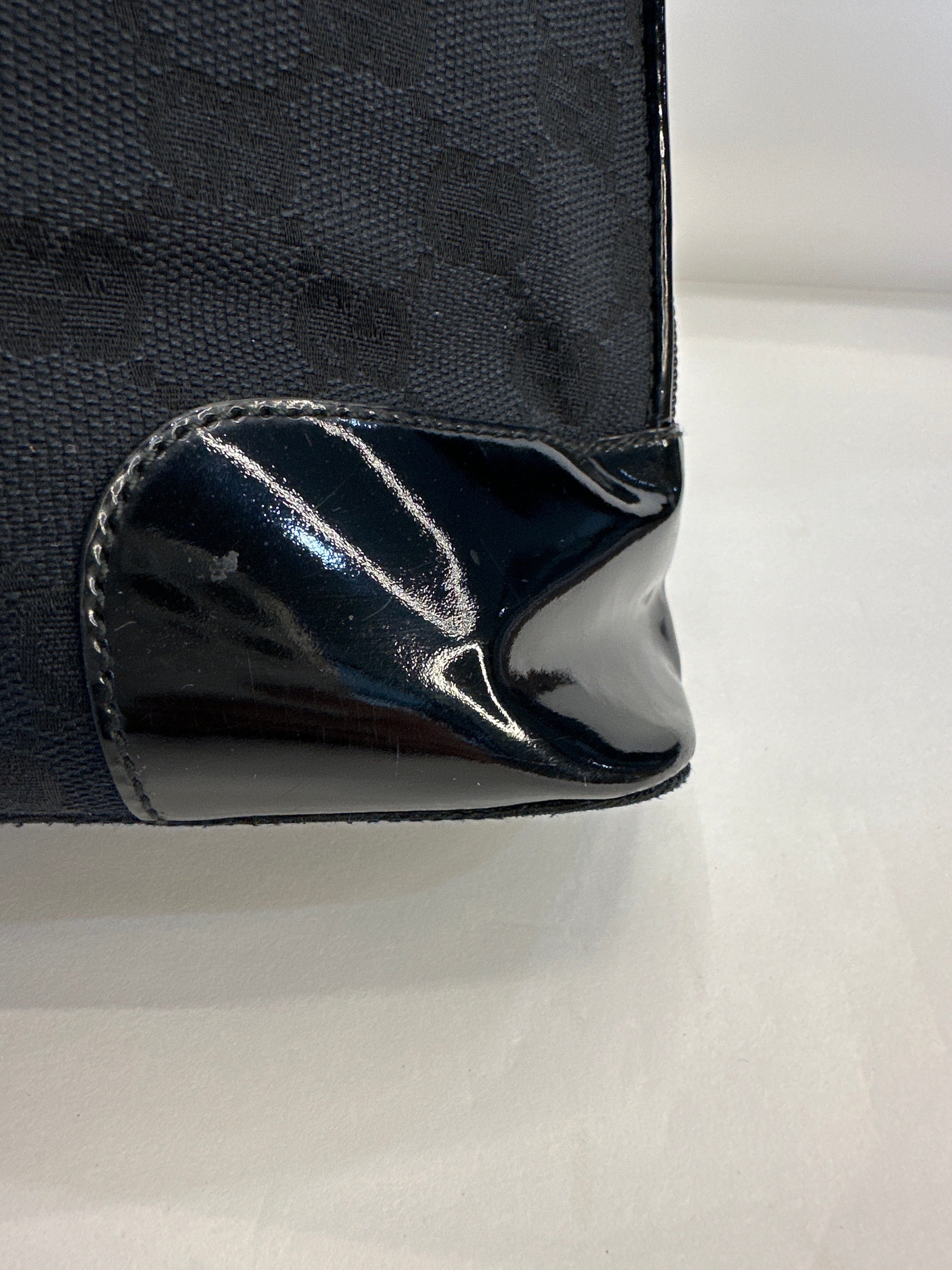 GUCCI GG monogram canvas purse