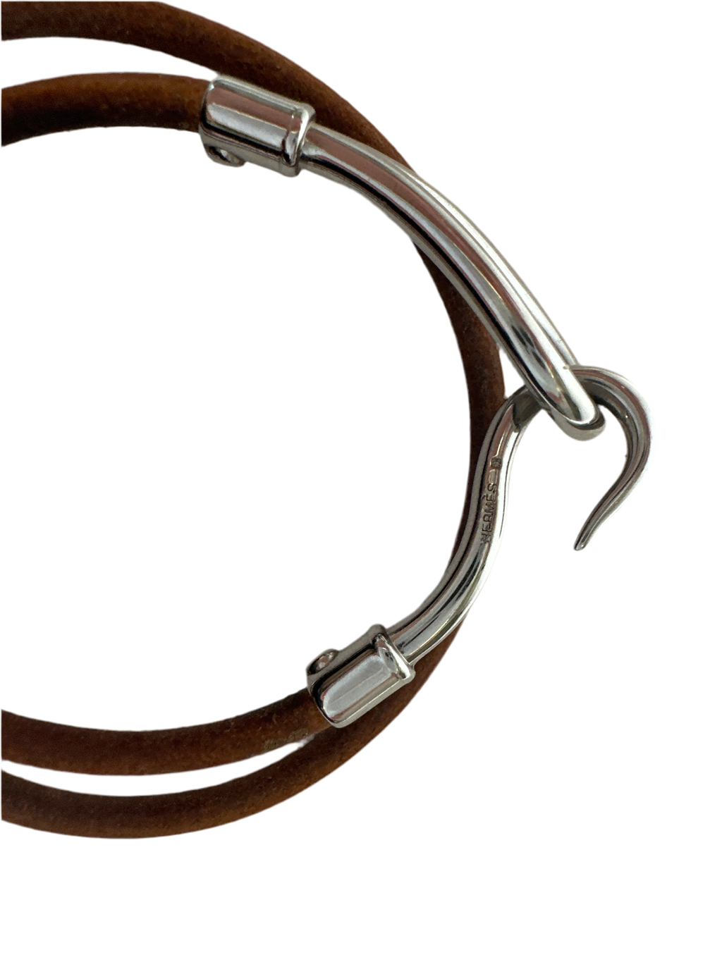 Hermès Jumbo Hook Double Tour Bracelet