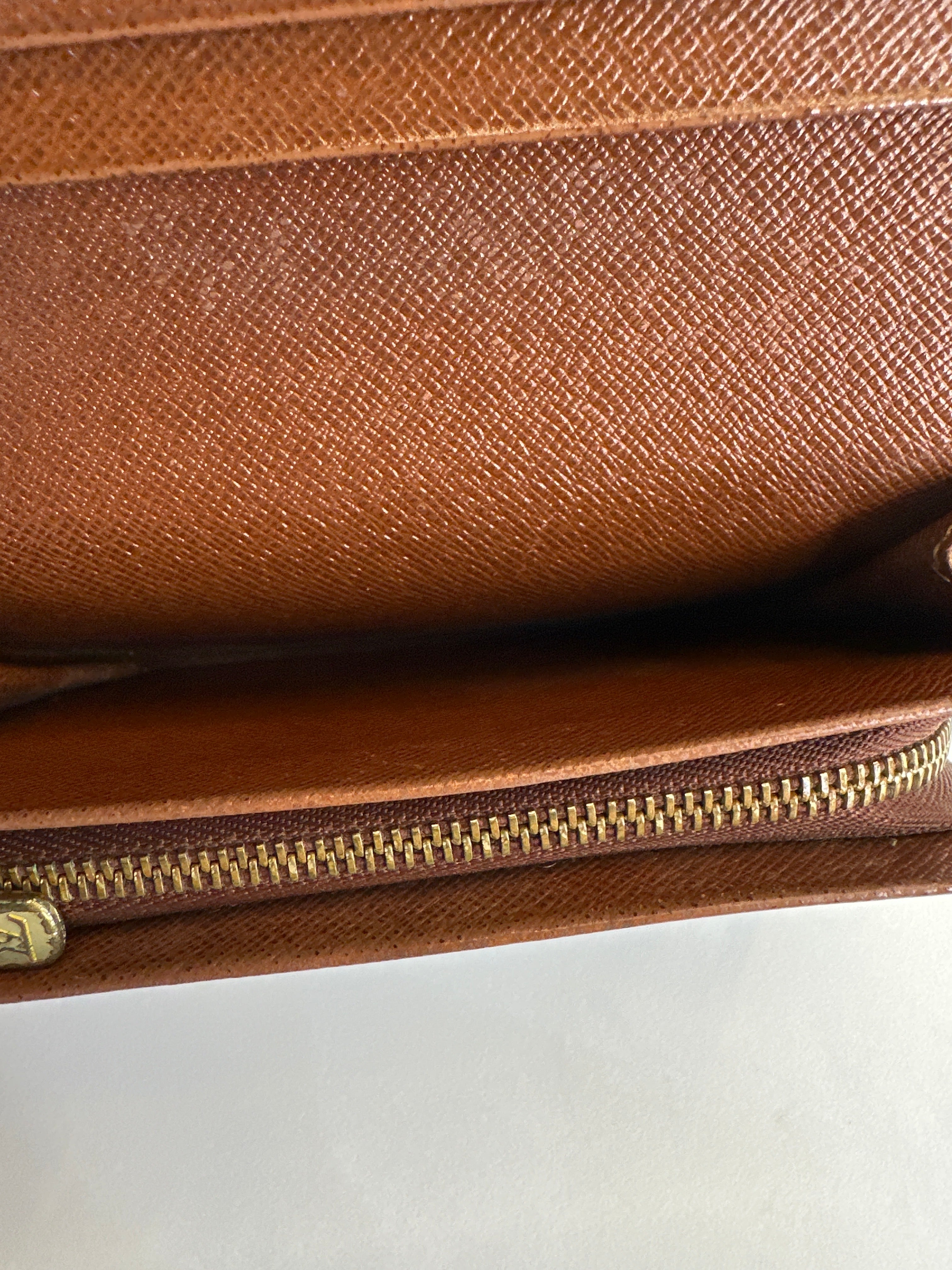 Vintage Louis Vuitton Monogram Porte-Monnaie Billets Tresor Wallet