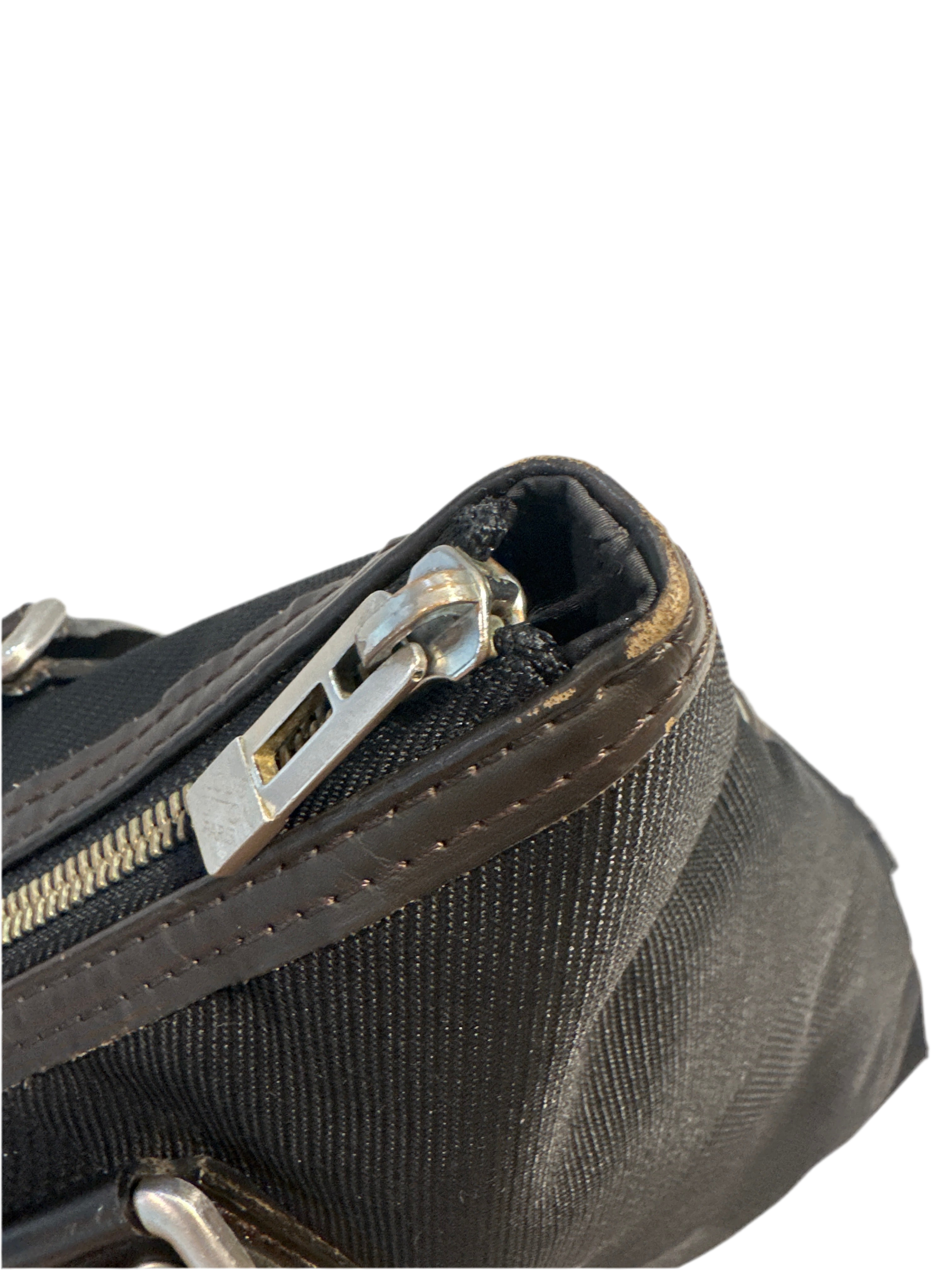 Louis Vuitton Cougar Damier Jean Tote Bag Black Brown with COA