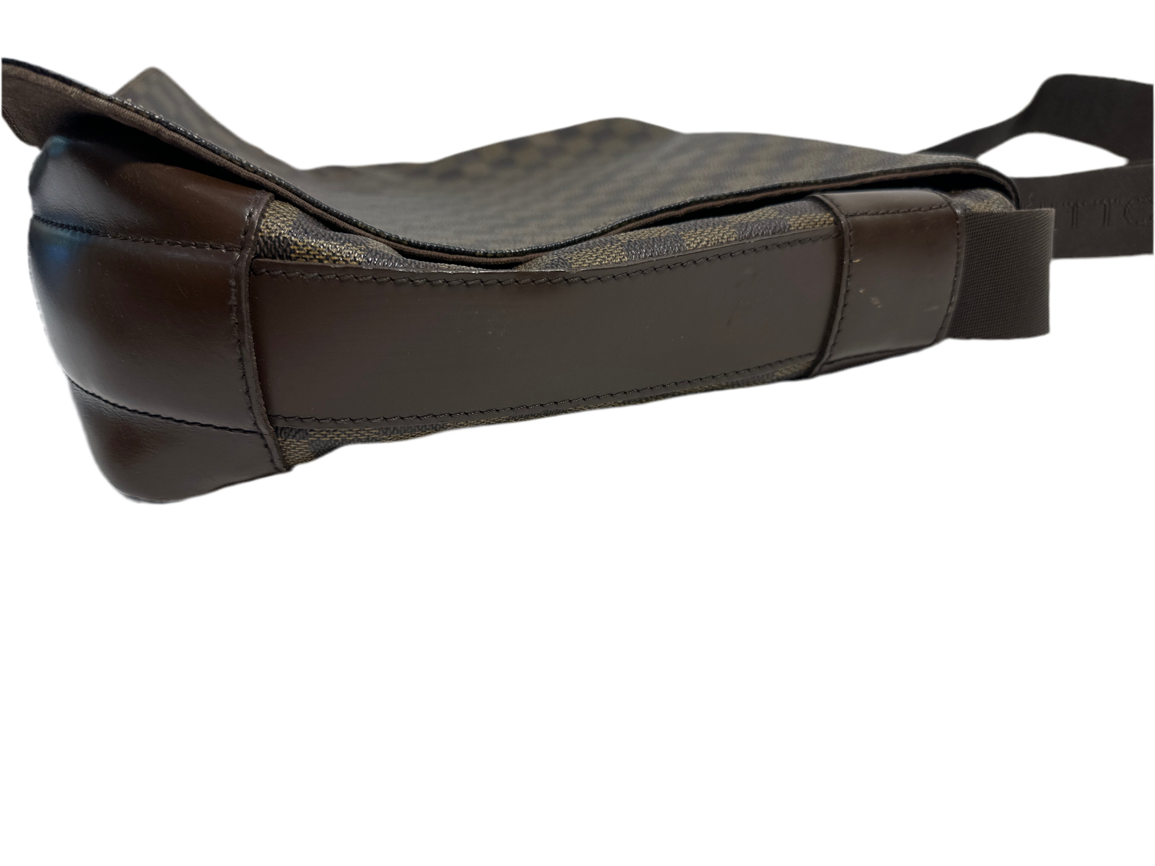 Louis Vuitton Damier Ebene Canvas and Leather Bastille Messenger