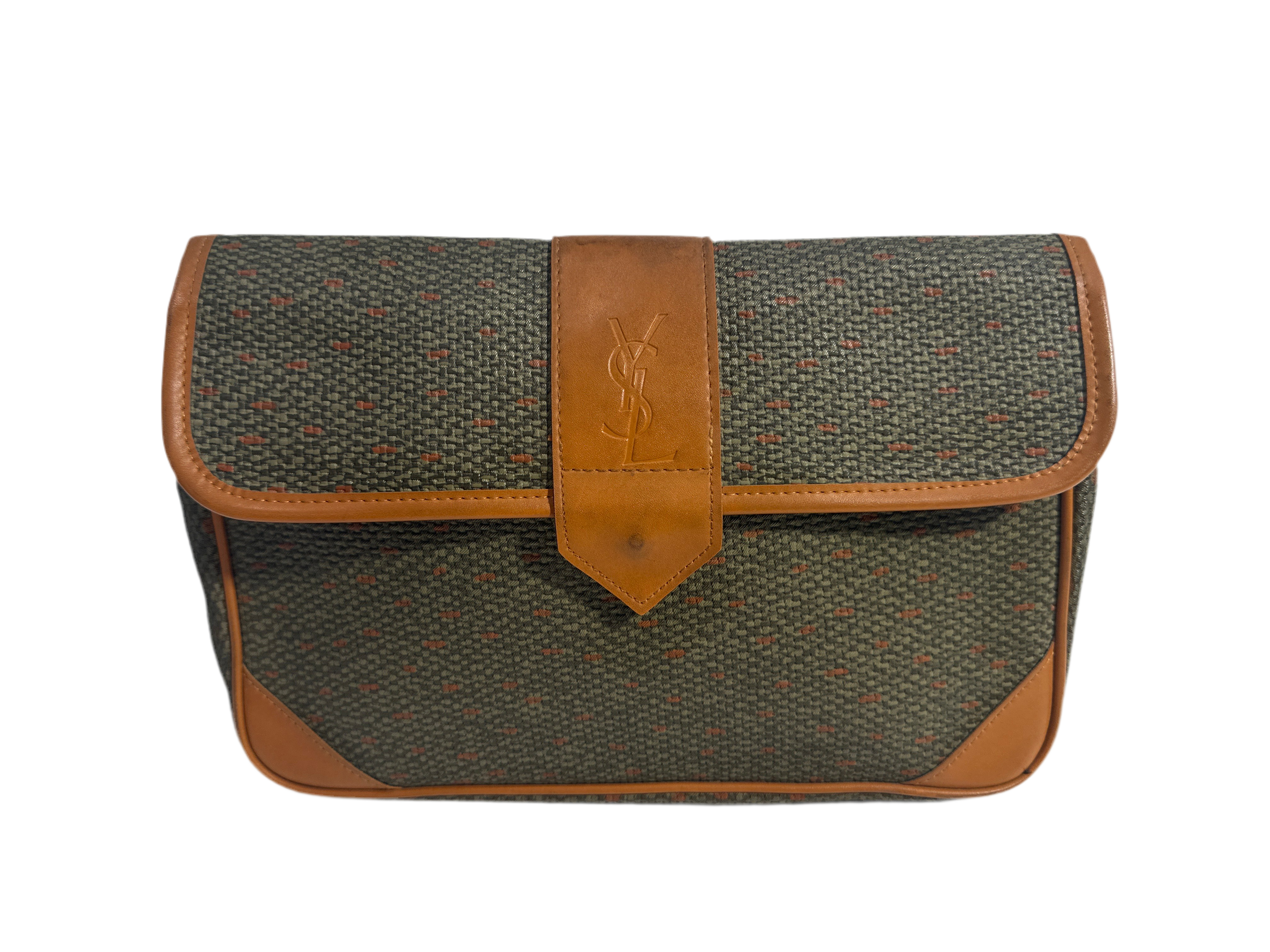 Vintage Yves Saint Laurent Clutch Bag Remy Martin