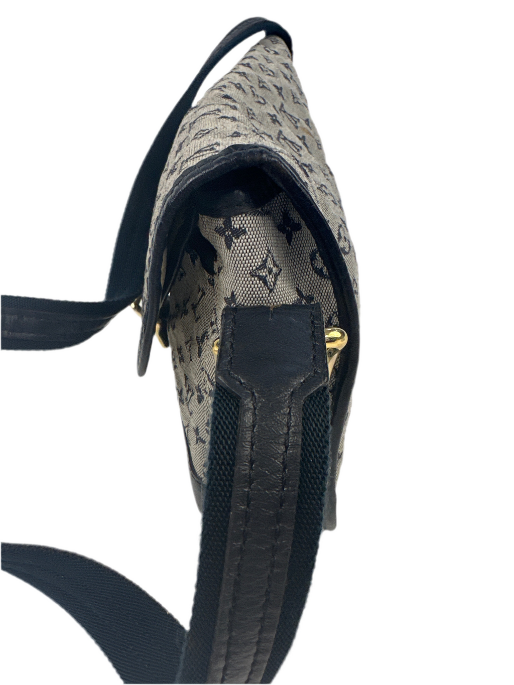 LOUIS VUITTON Monogram Mini Belanger Shoulder Bag Blue