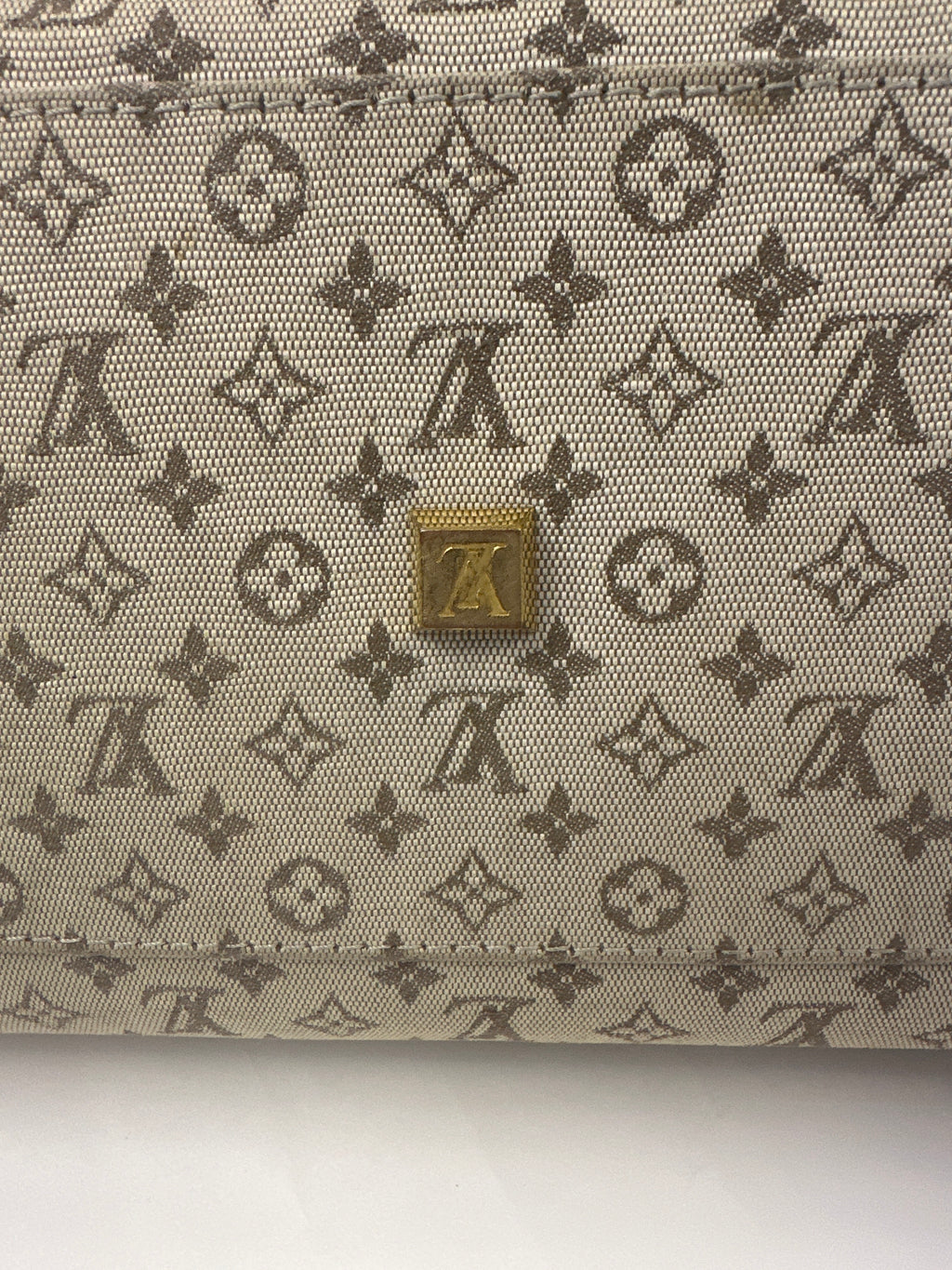 Vintage Louis Vuitton Josephine Denim Bag 2001