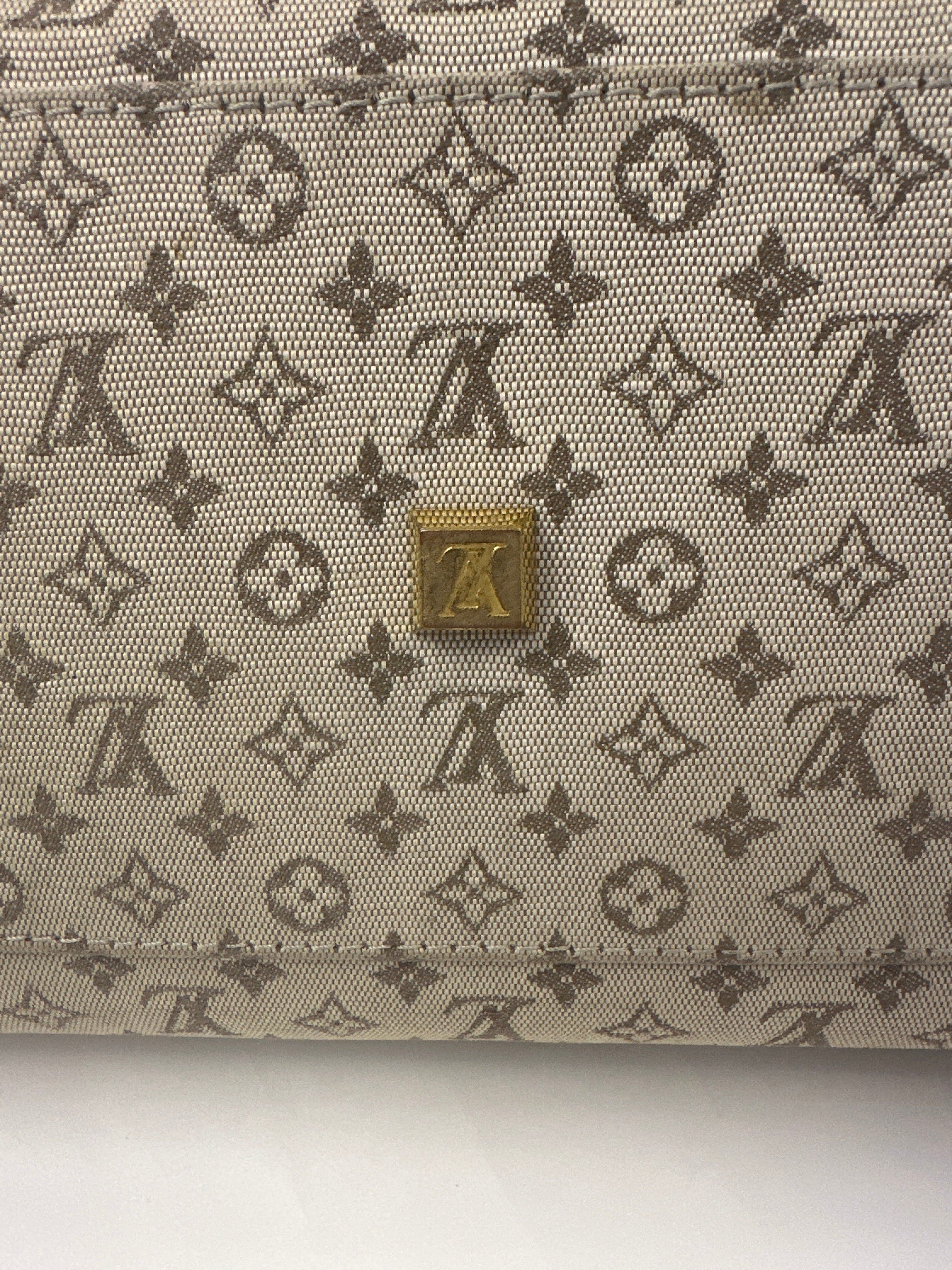 Vintage Louis Vuitton Josephine Denim Bag 2001