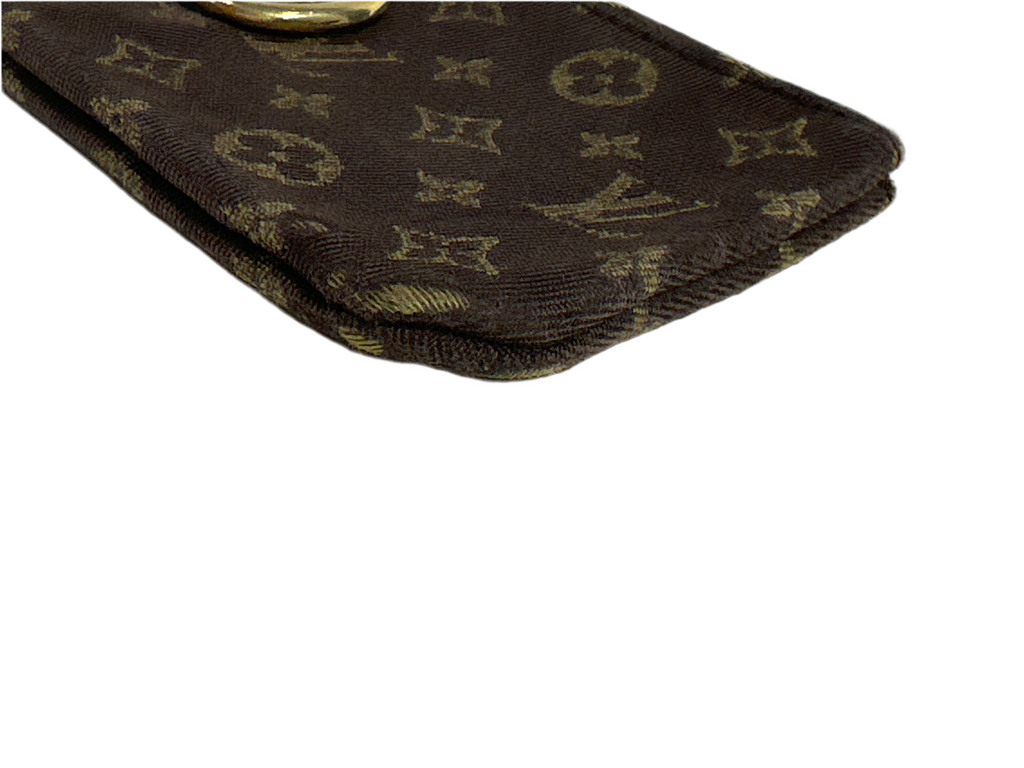 Louis Vuitton Vintage Mini Lin Monogram Key Cles Chain Pouch