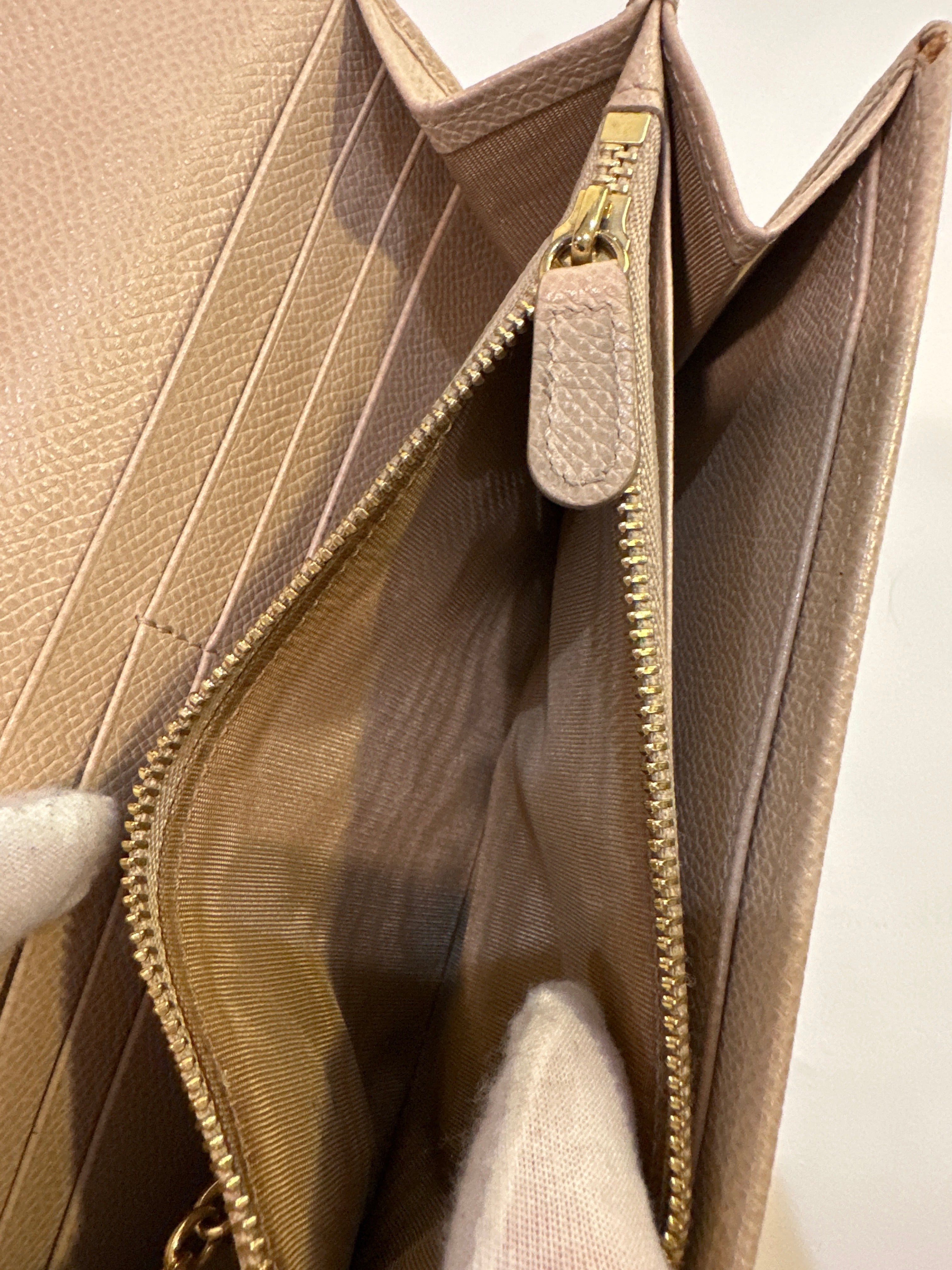 Salvatore Ferragamo Wallet with Hanging ID Tag