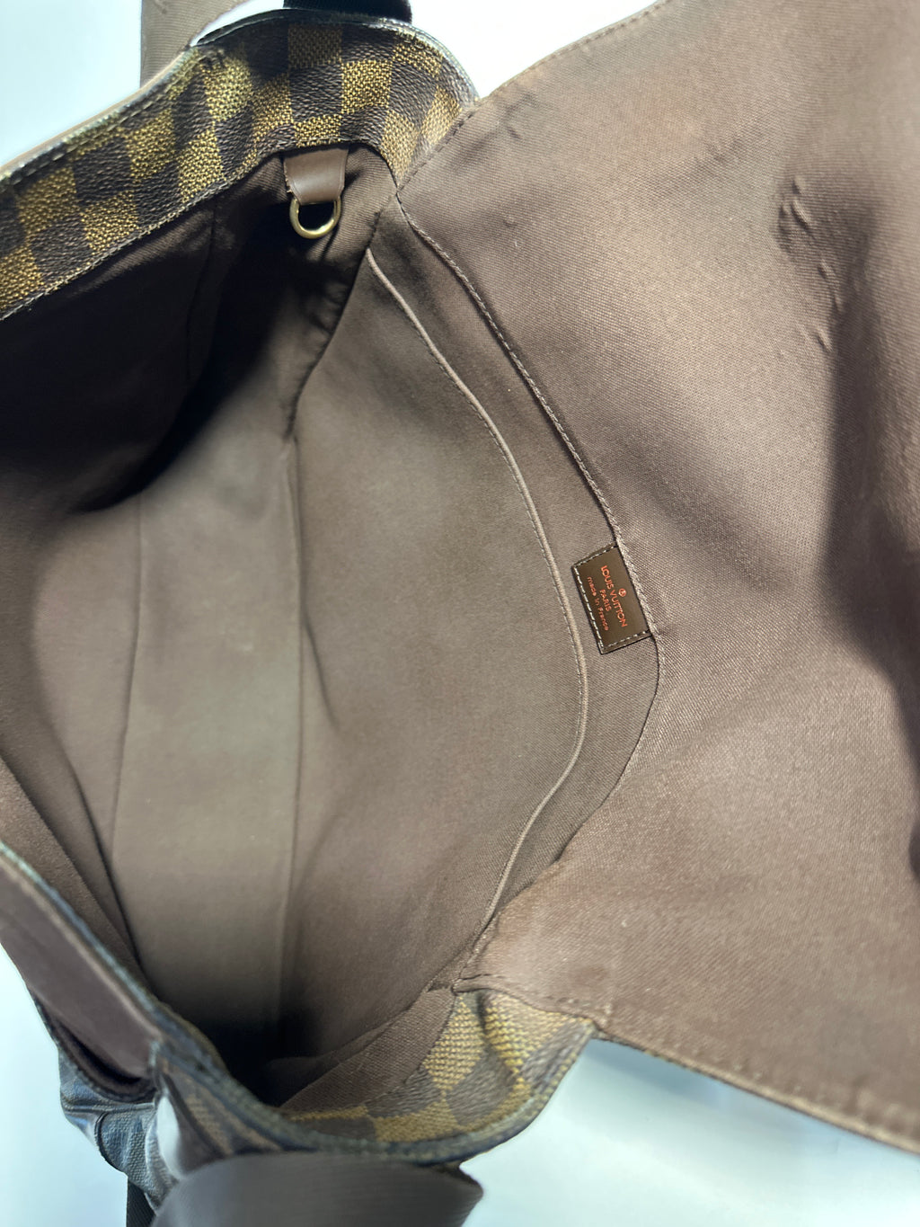 Louis Vuitton Damier Ebene Canvas and Leather Bastille Messenger