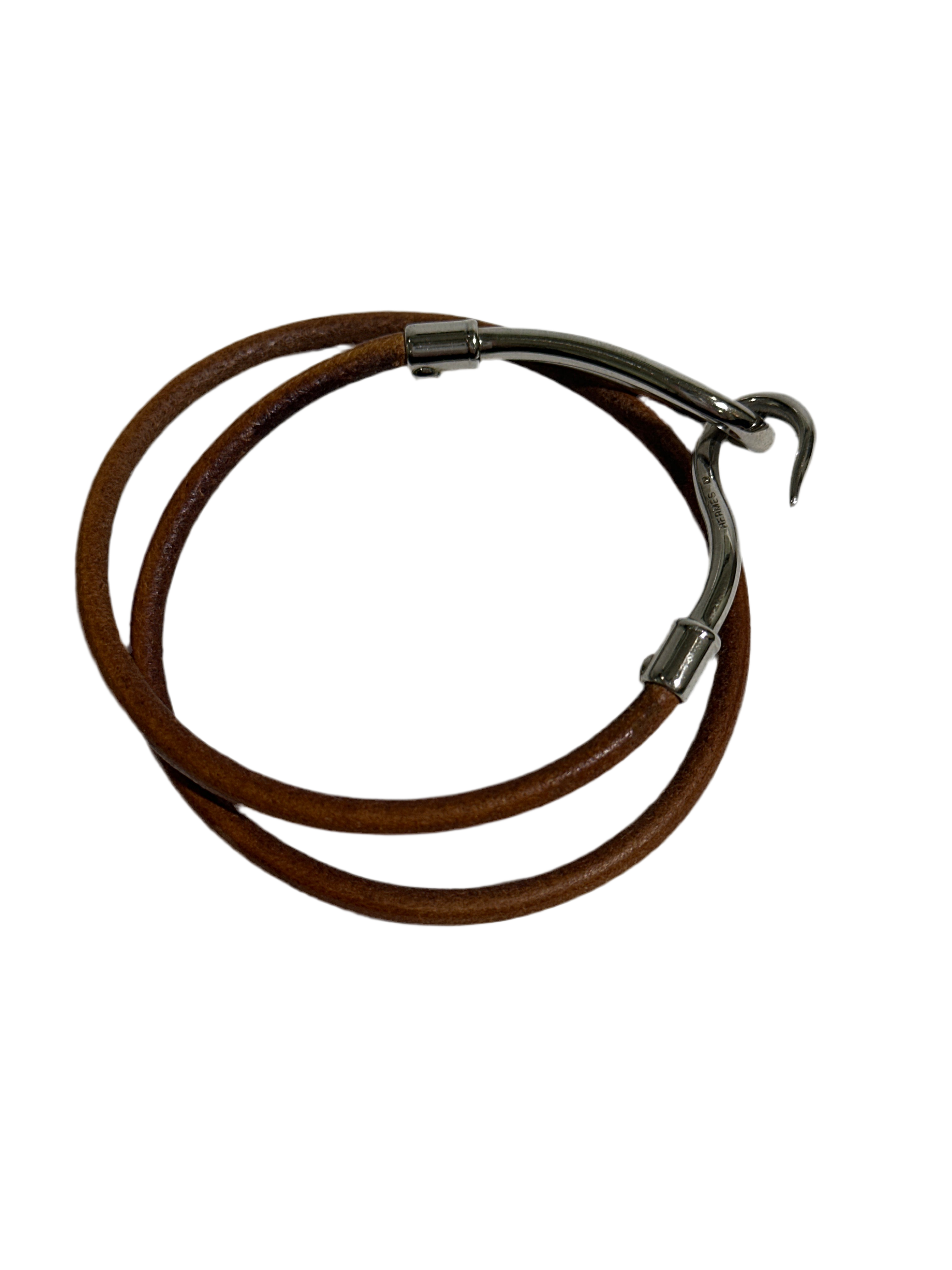 Hermès Jumbo Hook Double Tour Bracelet