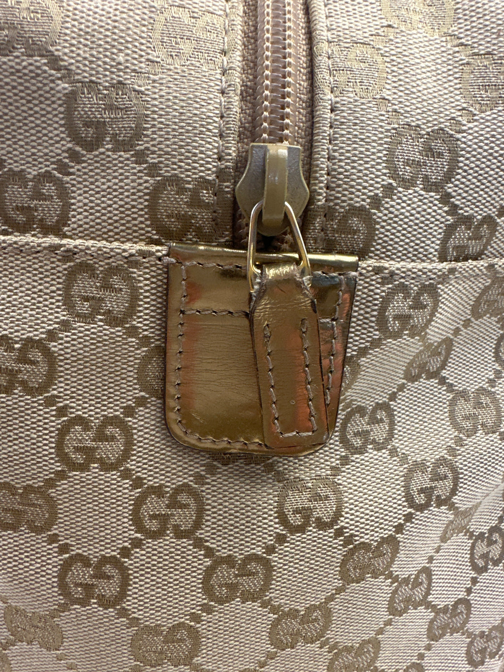 Gucci GG Canvas Web Duffle Bag