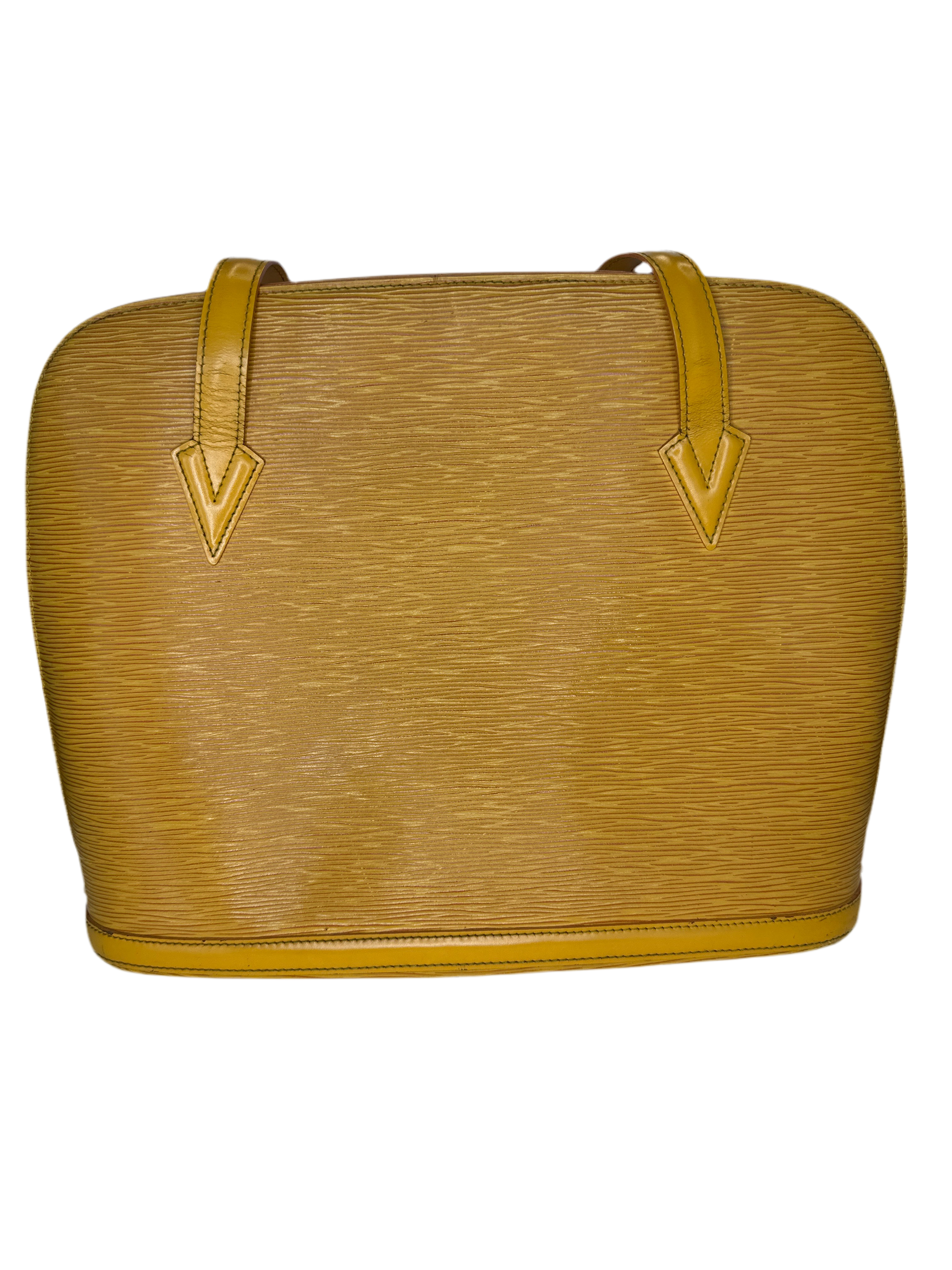 Vintage Louis Vuitton Epi shoulder bag comes with COA