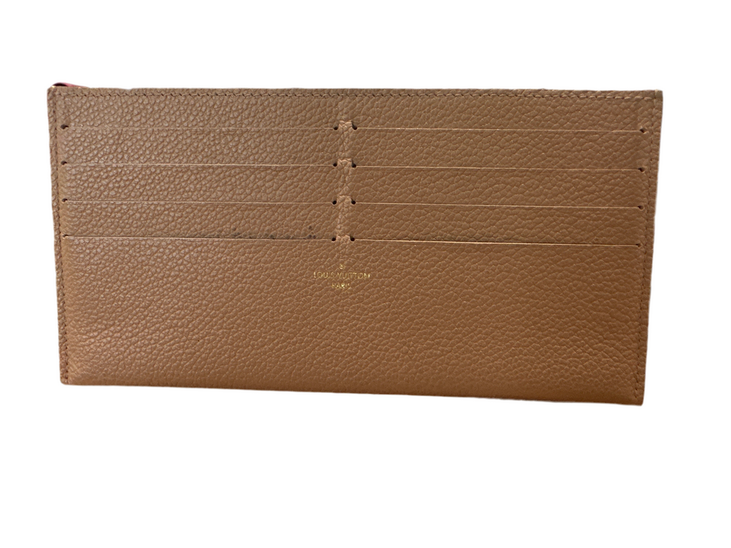 Louis Vuitton Pochette Félicie Monogram Empreinte Leather- Turtle Dove