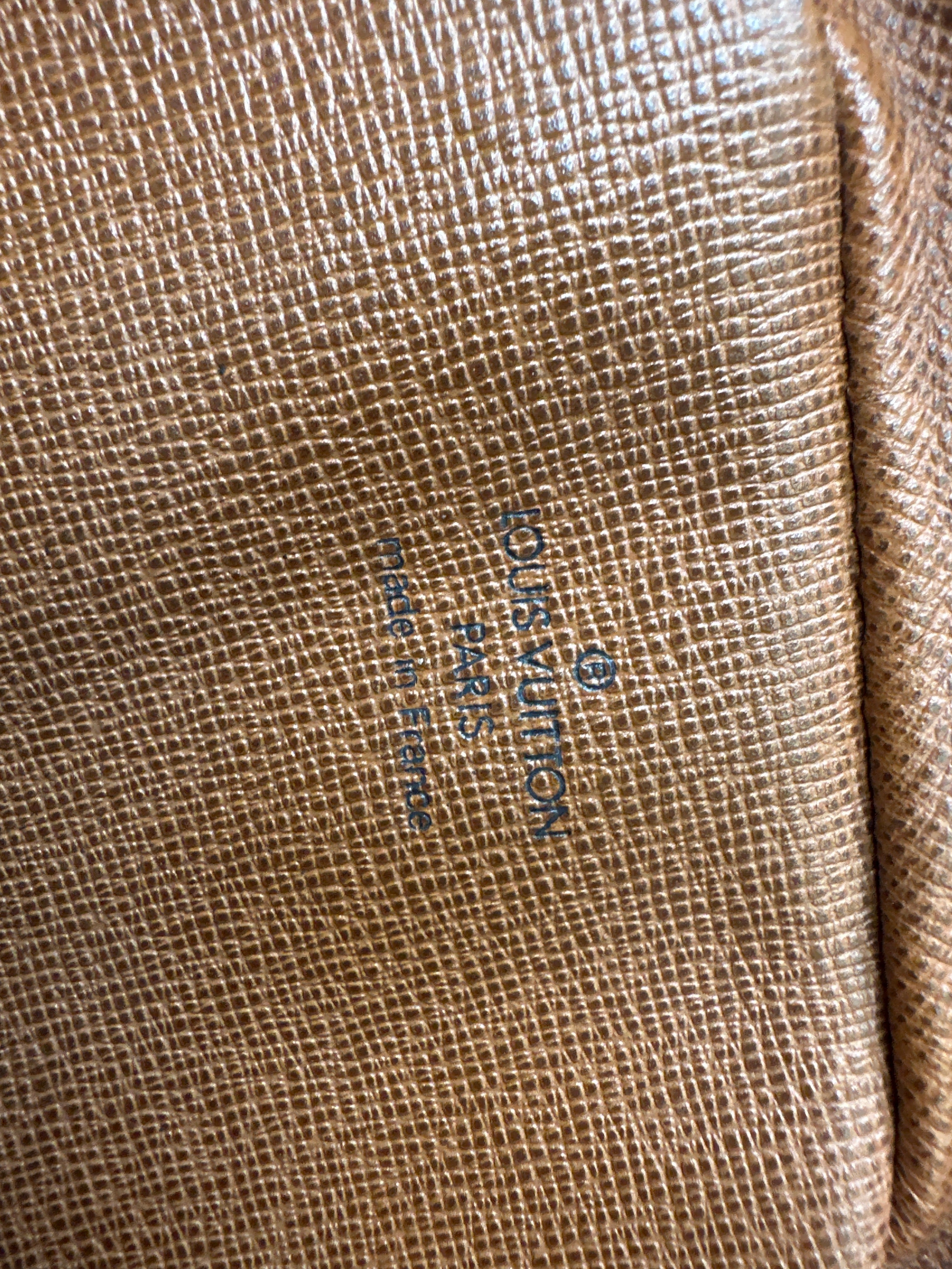 Vintage LOUIS VUITTON DANUBE CROSSBODY SHOULDER BAG MONOGRAM