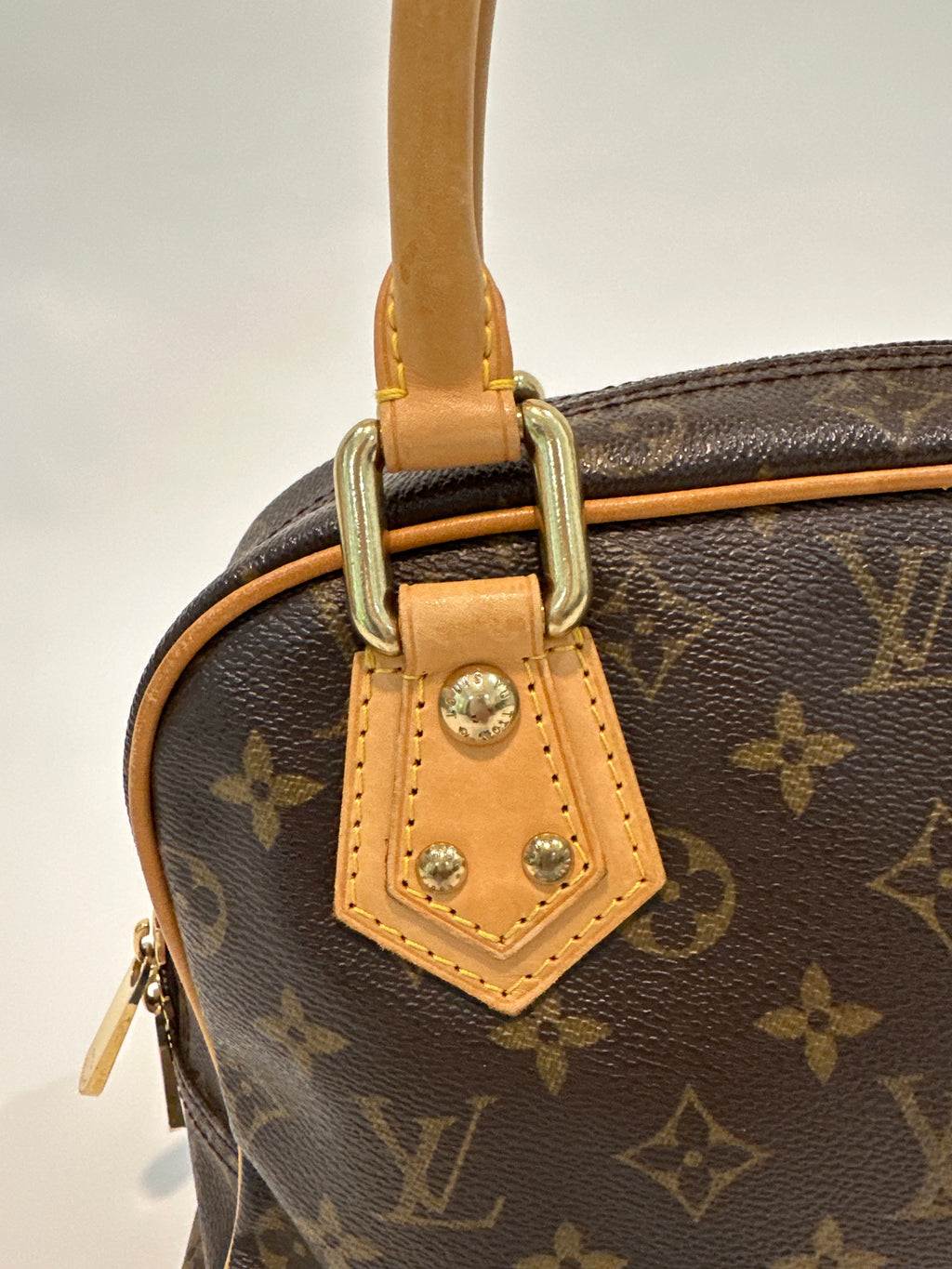 LOUIS VUITTON Monogram Canvas Manhattan PM Bag