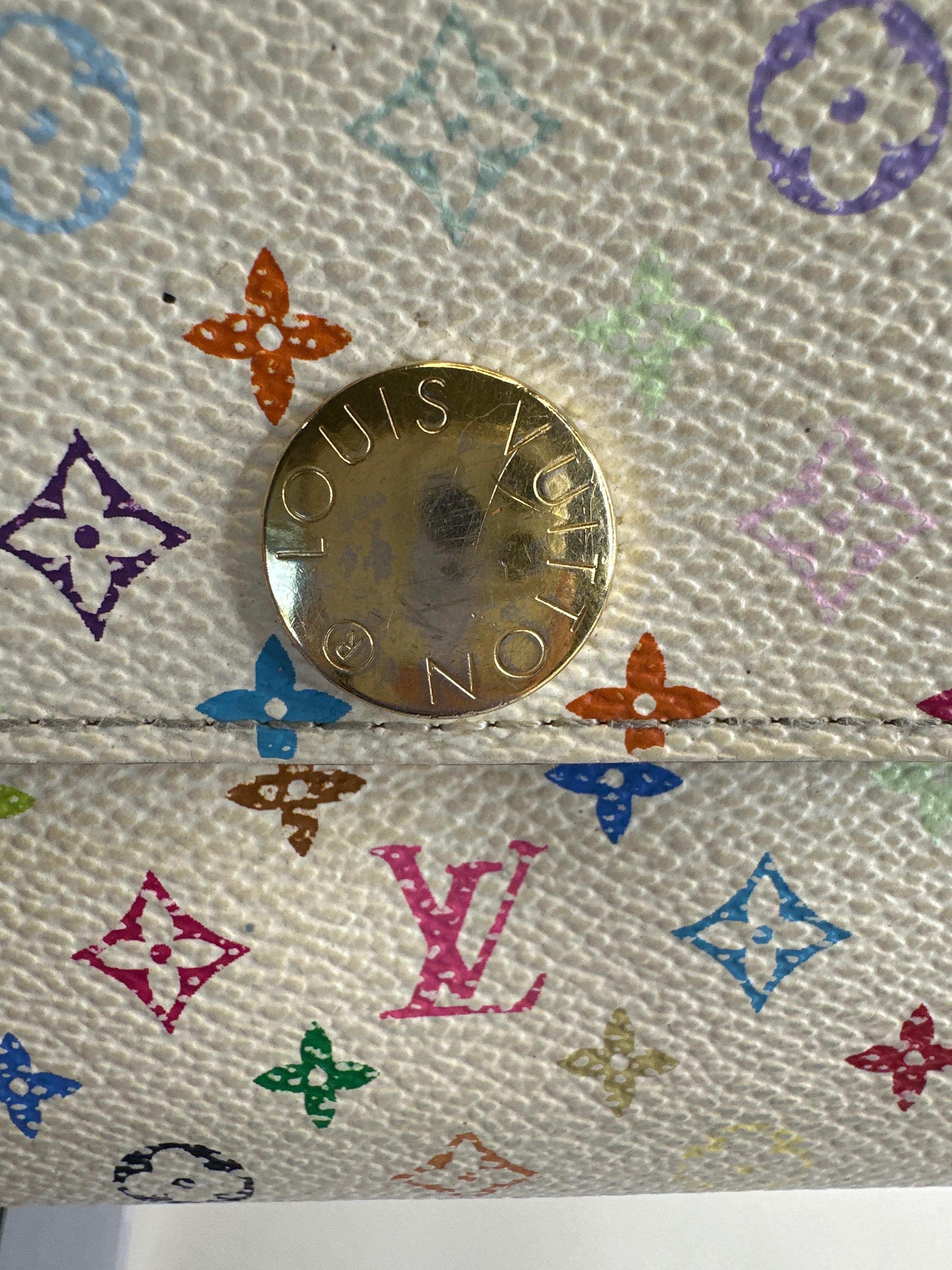 Vintage Louis Vuitton Sarah Multicolor Wallet – Includes Certificate of Authenticity (COA)