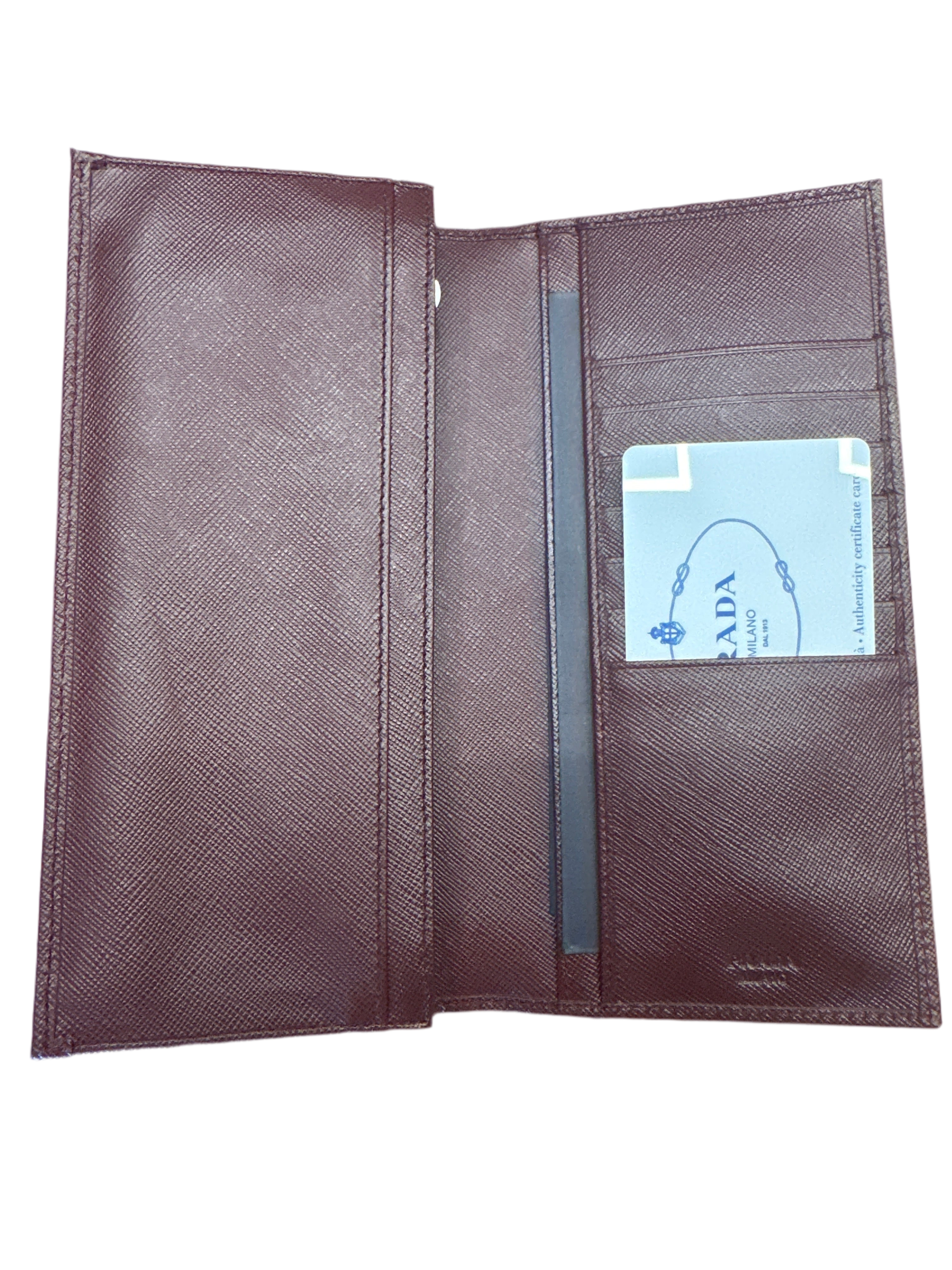 Prada Saffiano leather wallet
