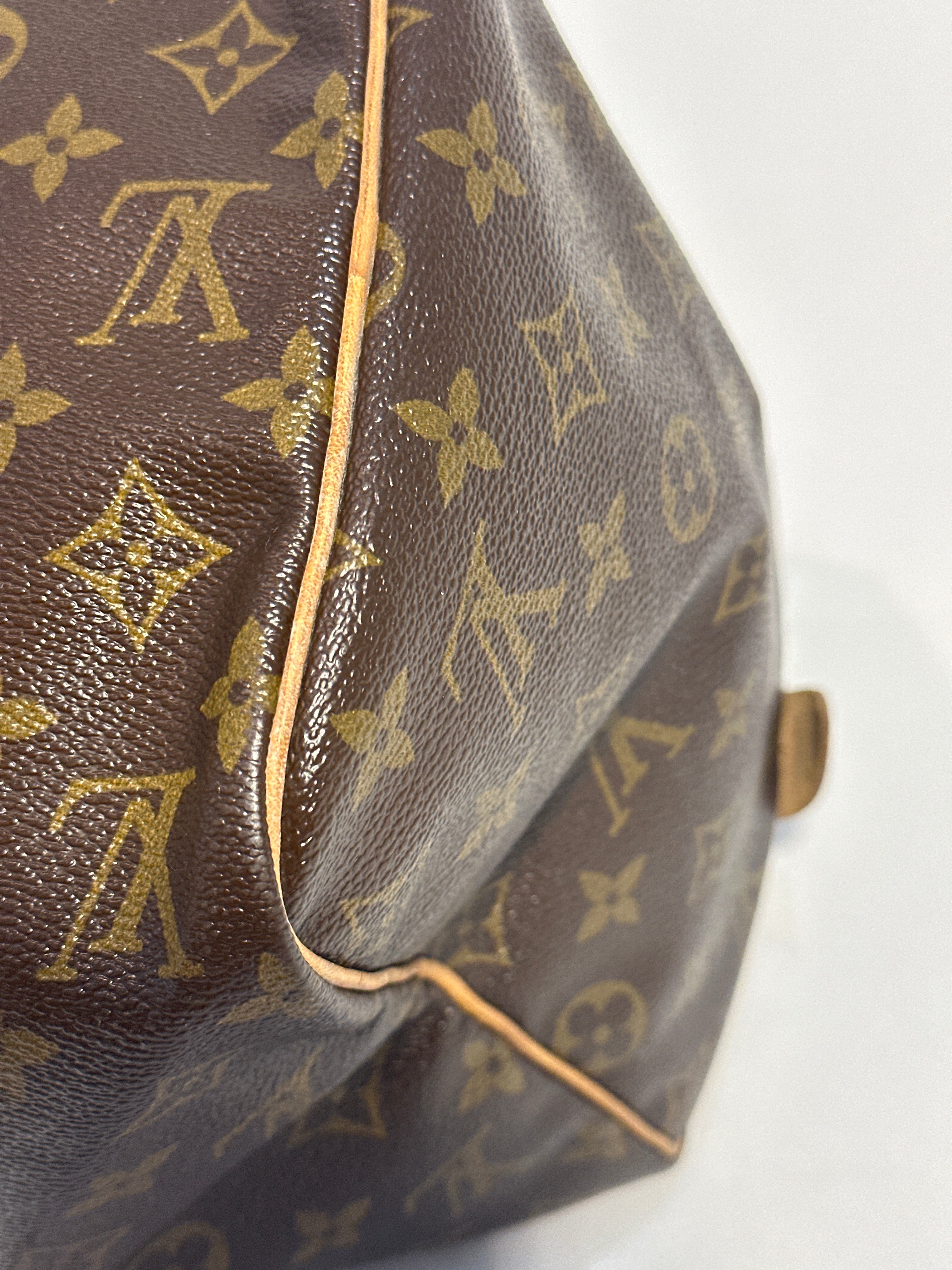 Vintage Louis Vuitton Monogram Sac Souple 35 Travel Bag