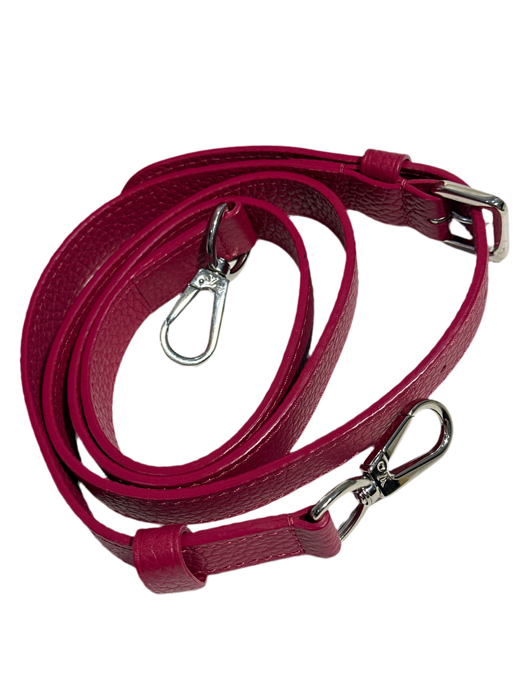 Louis Vuitton Taurillon Lace Croquets Capucines BB Groseille