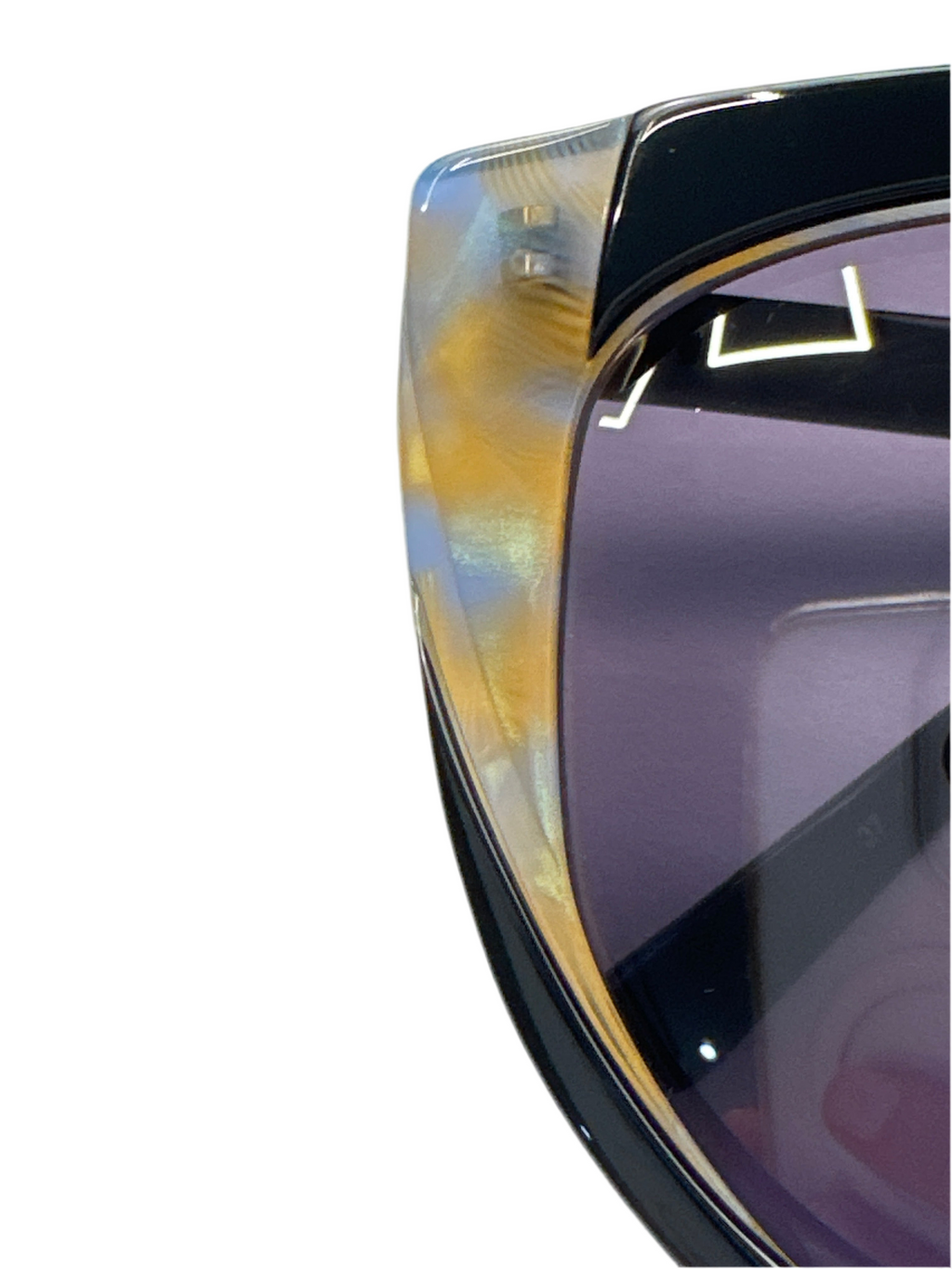 Bebe Cat Eye Sunglasses – Black with Tortoise Detail (Like New)