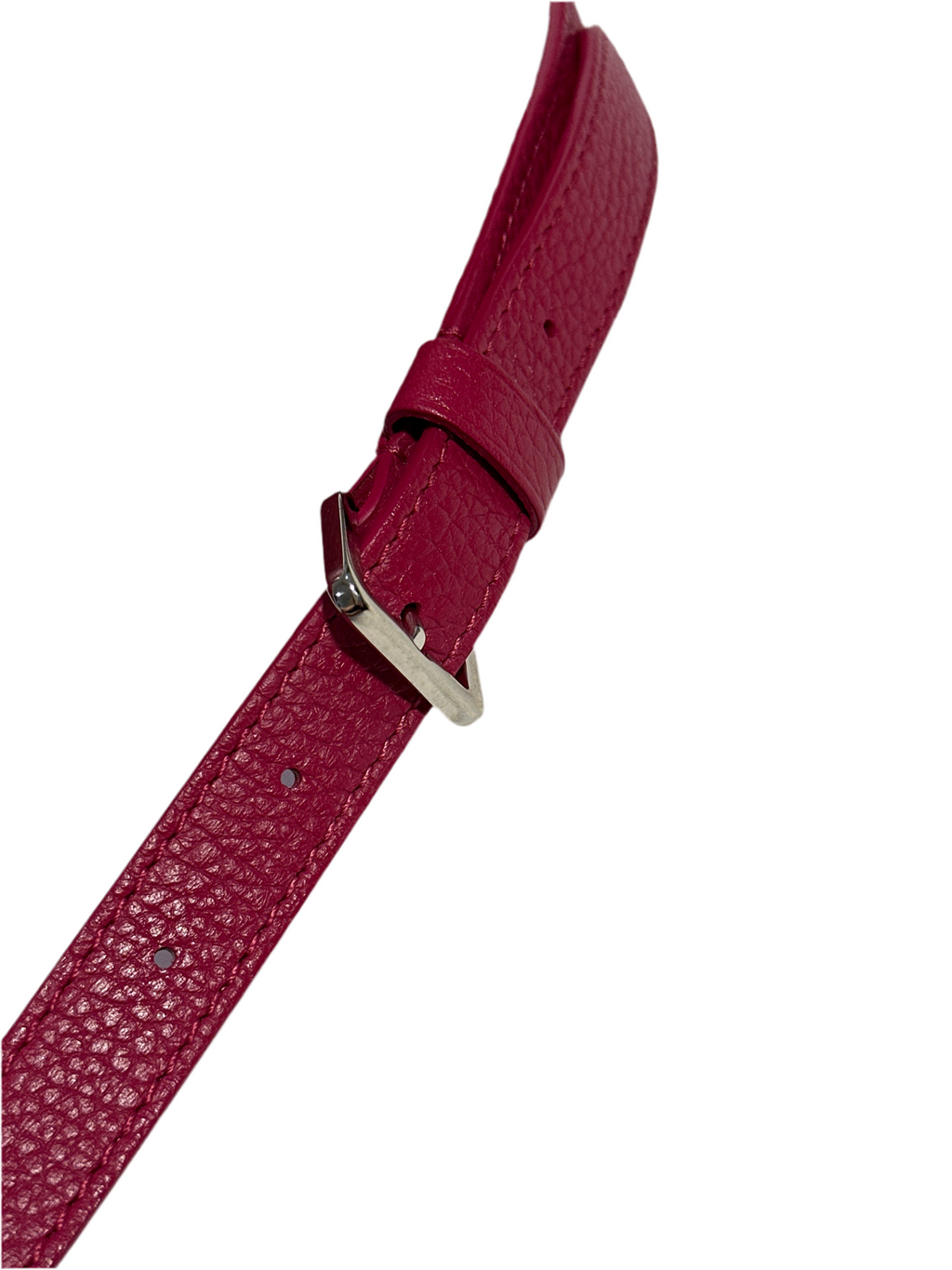 Louis Vuitton Taurillon Lace Croquets Capucines BB Groseille