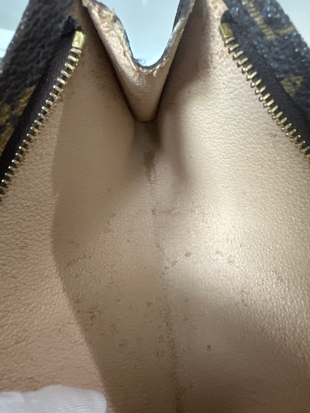 LOUIS VUITTON Monogram Bucket GM Pouch Accessory Pouch