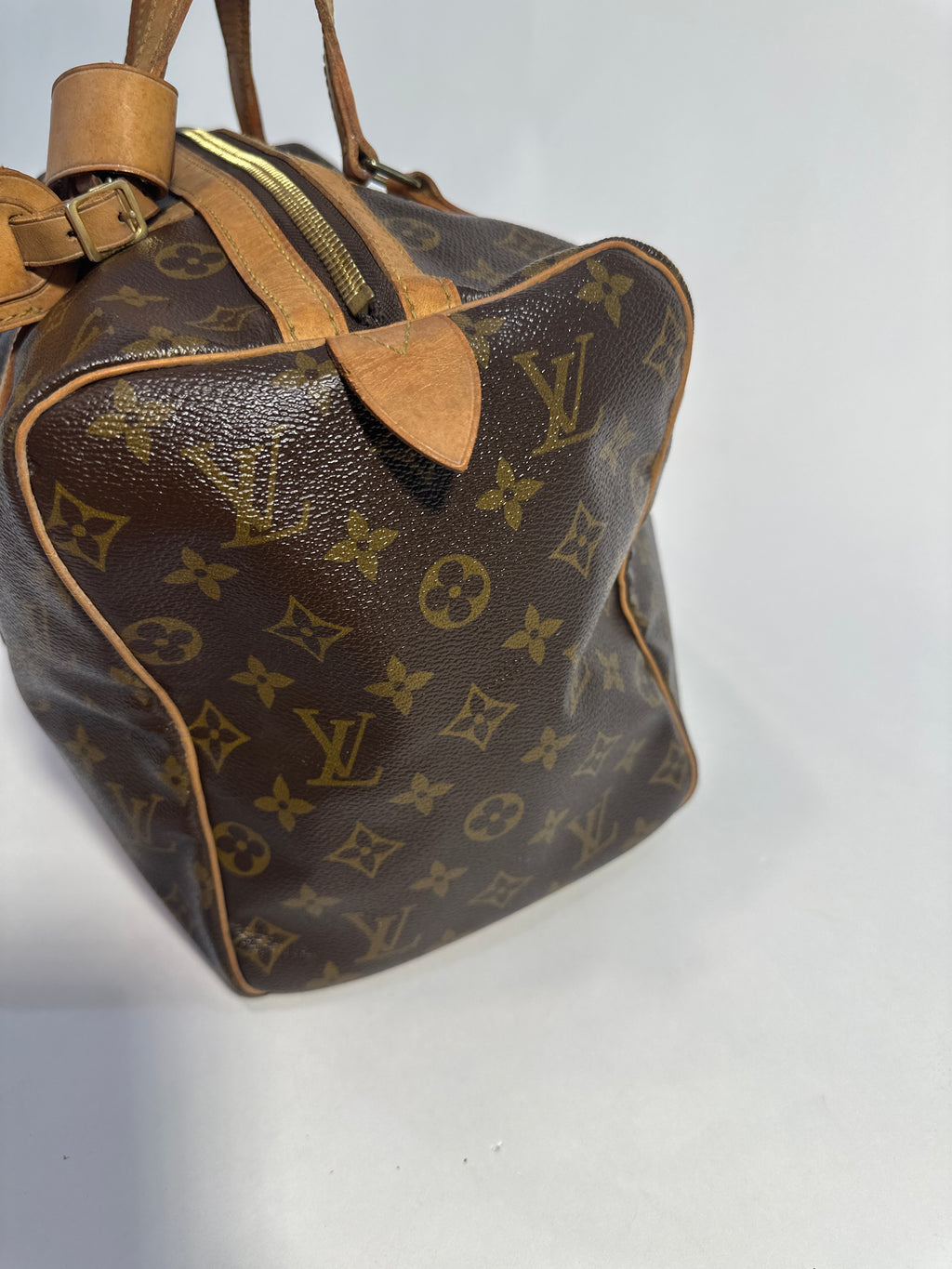 Vintage Louis Vuitton Monogram Sac Souple 35 Travel Bag