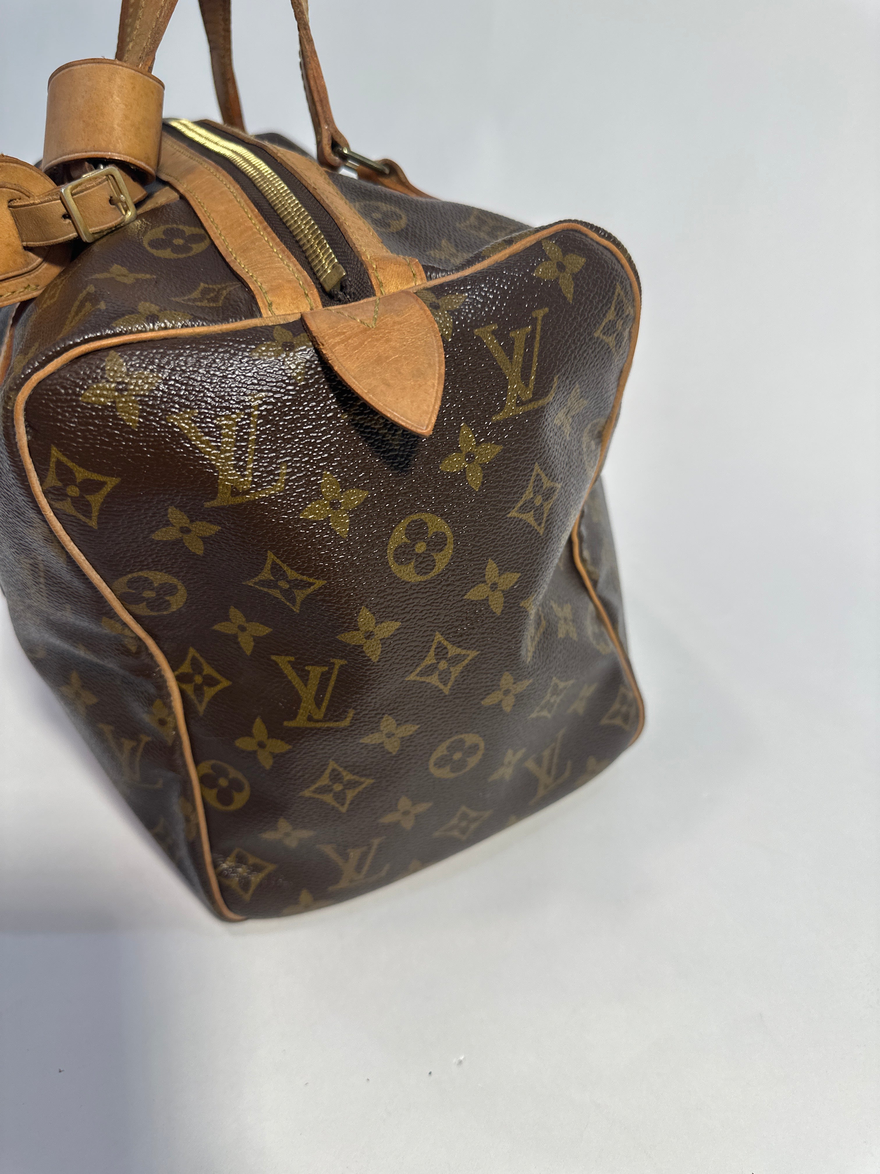 Vintage Louis Vuitton Monogram Sac Souple 35 Travel Bag