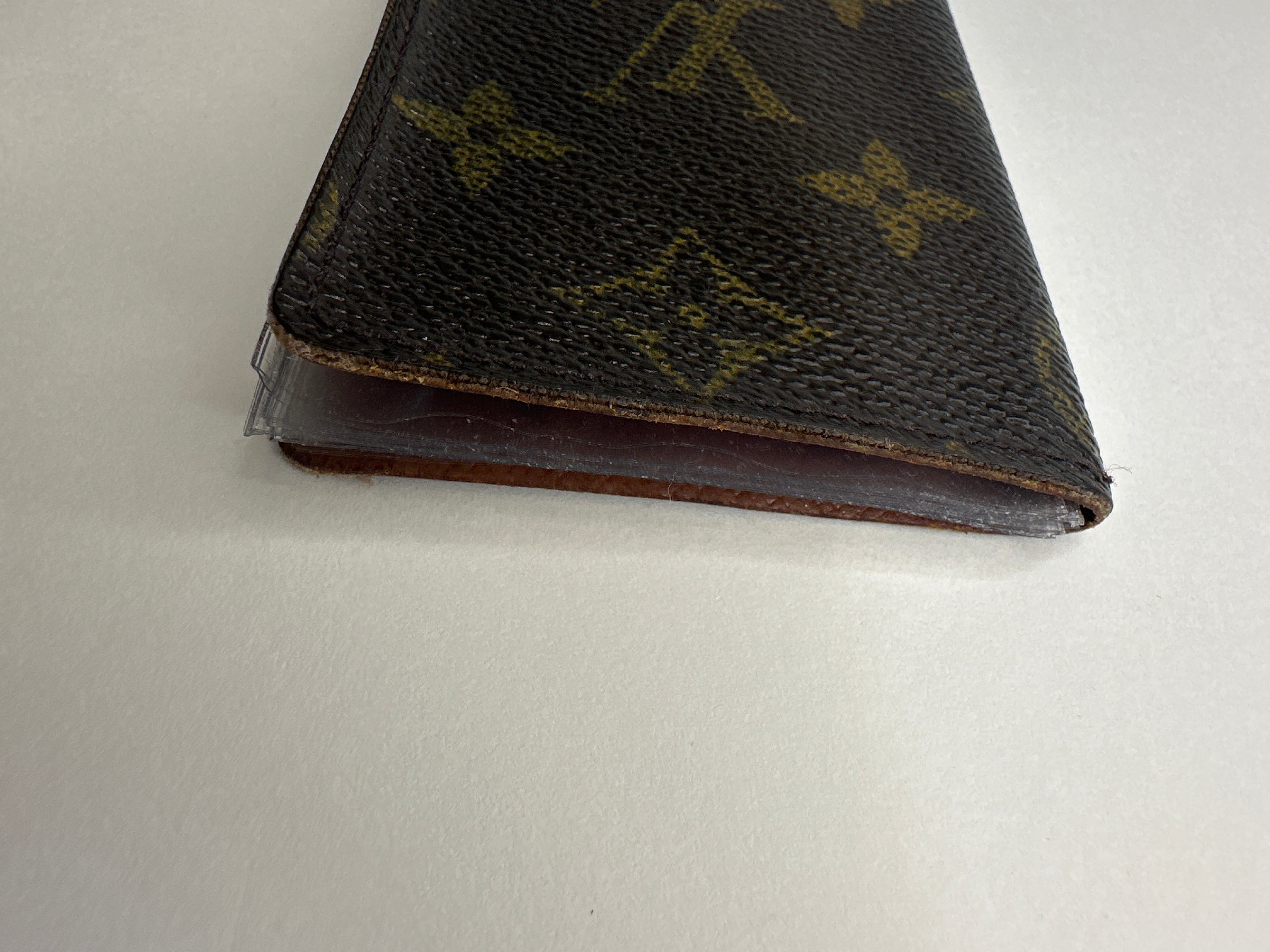 Vintage Louis Vuitton Porte Cartes Credit Pression Card Hold Case Monogram