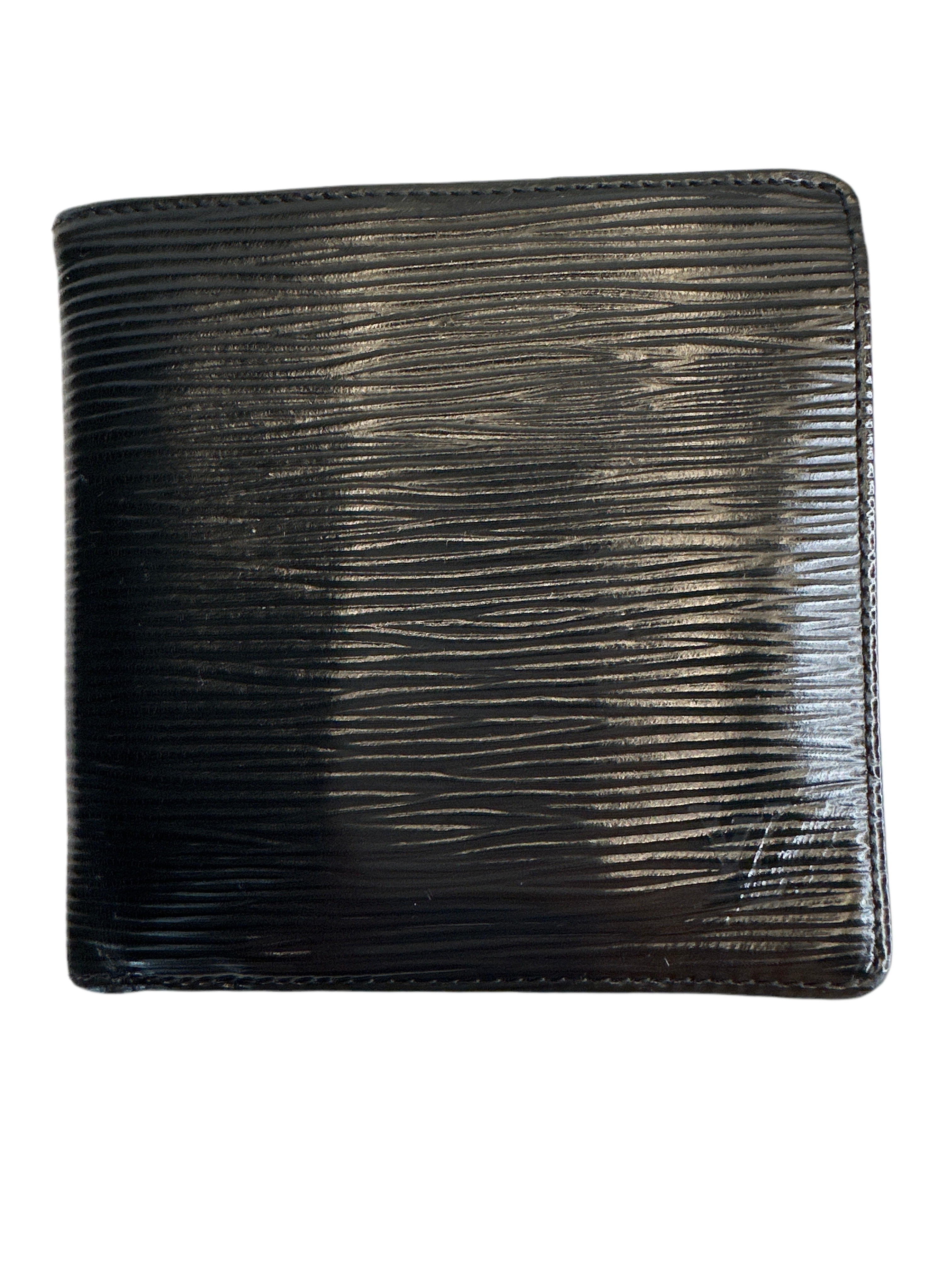 Vintage Louis Vuitton Epi Leather Multiple Wallet Black