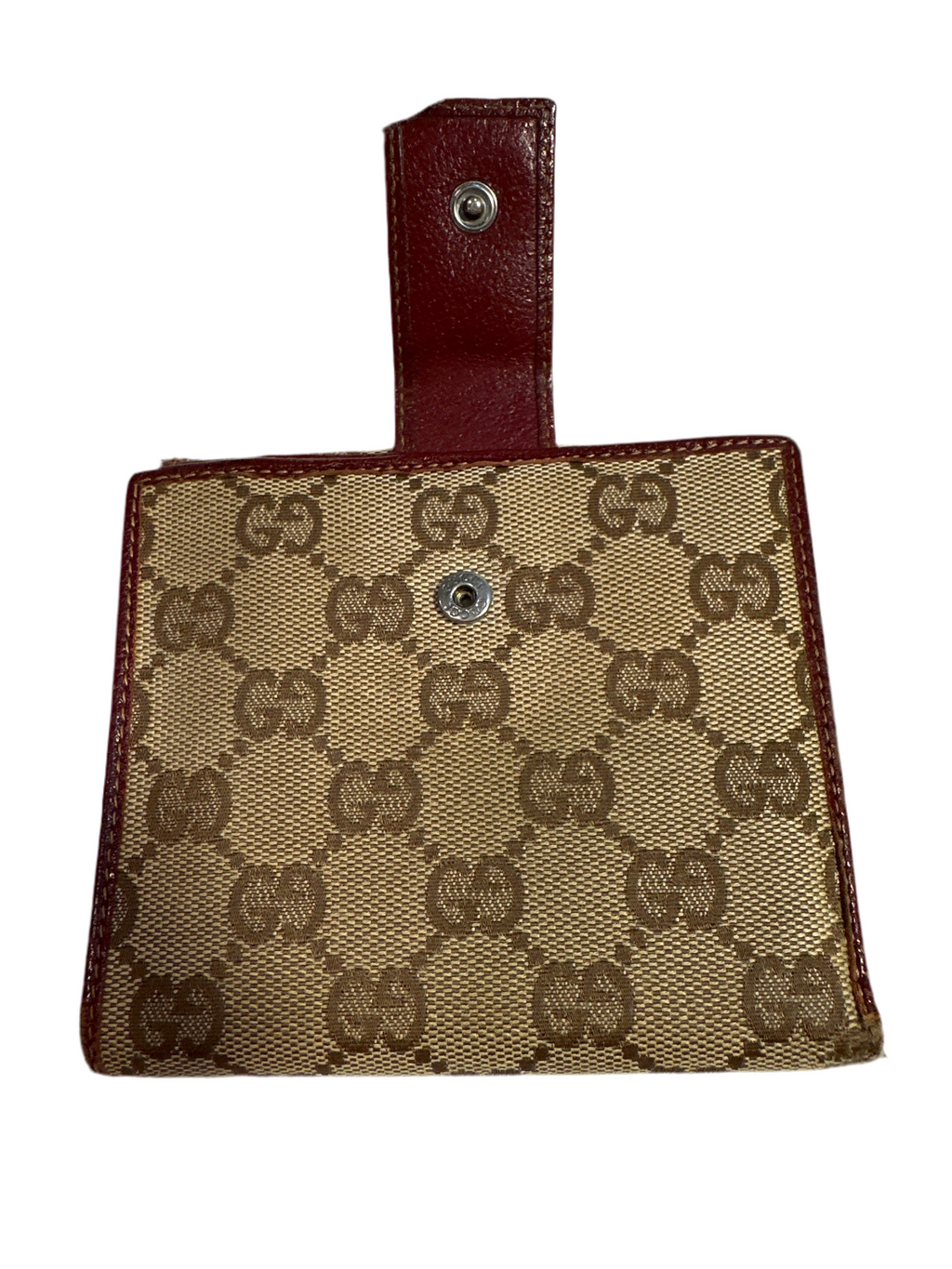 Gucci GG Canvas Compact Wallet