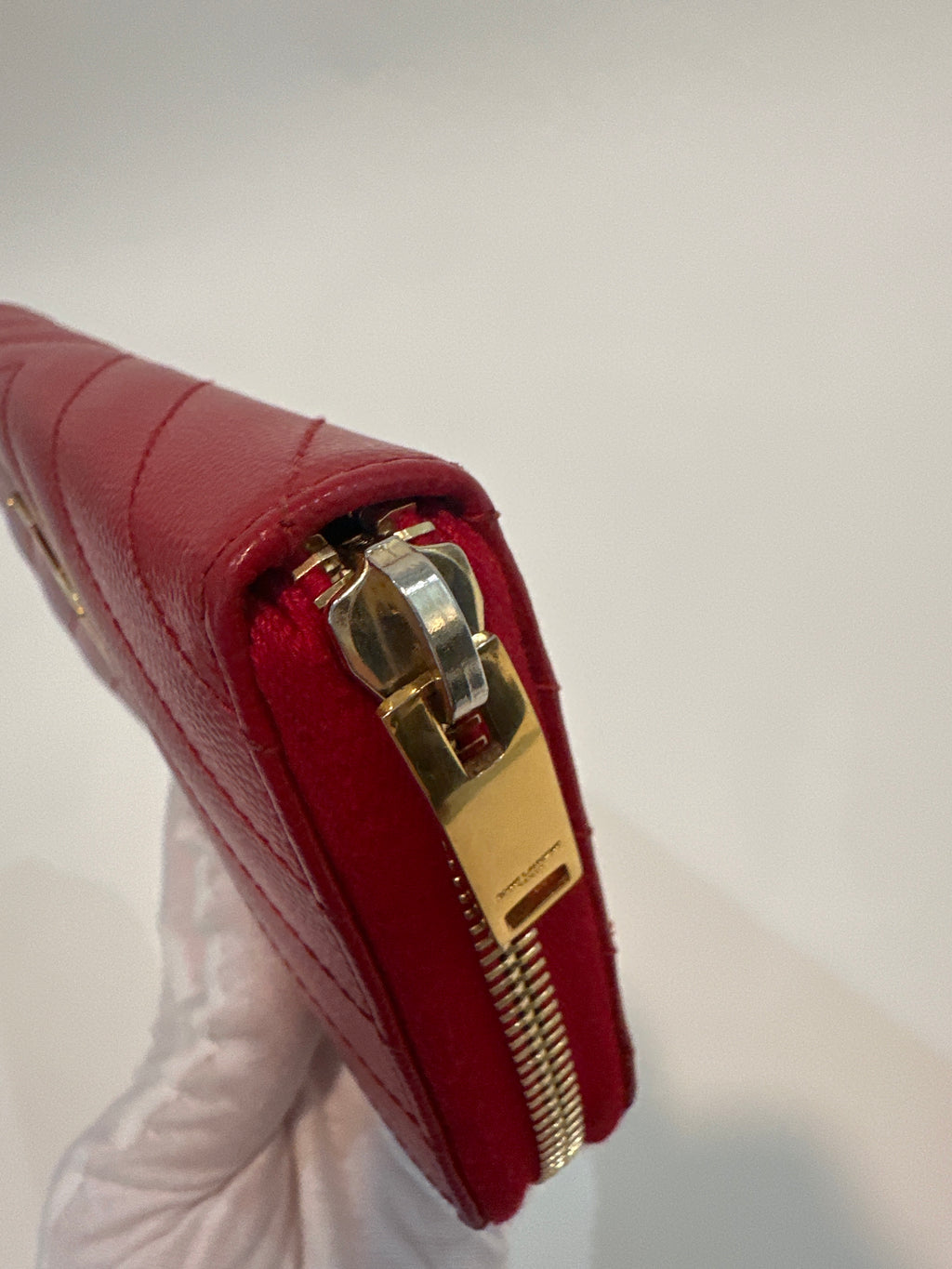 Saint Laurent Full Zip Wallet