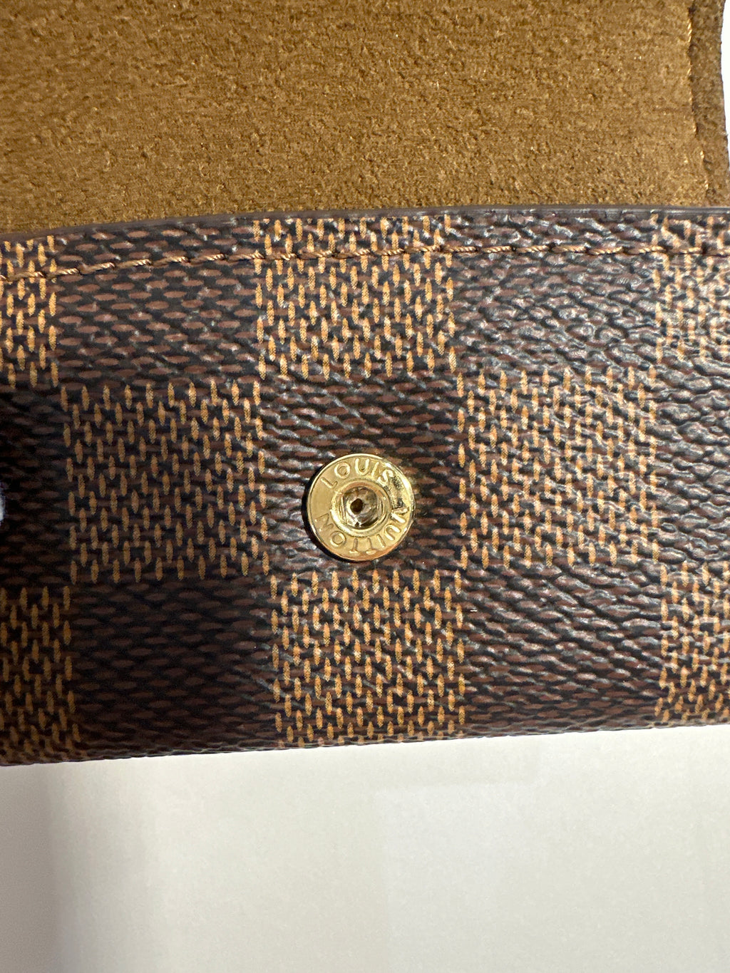 Louis Vuitton Damier Cuff Link Case