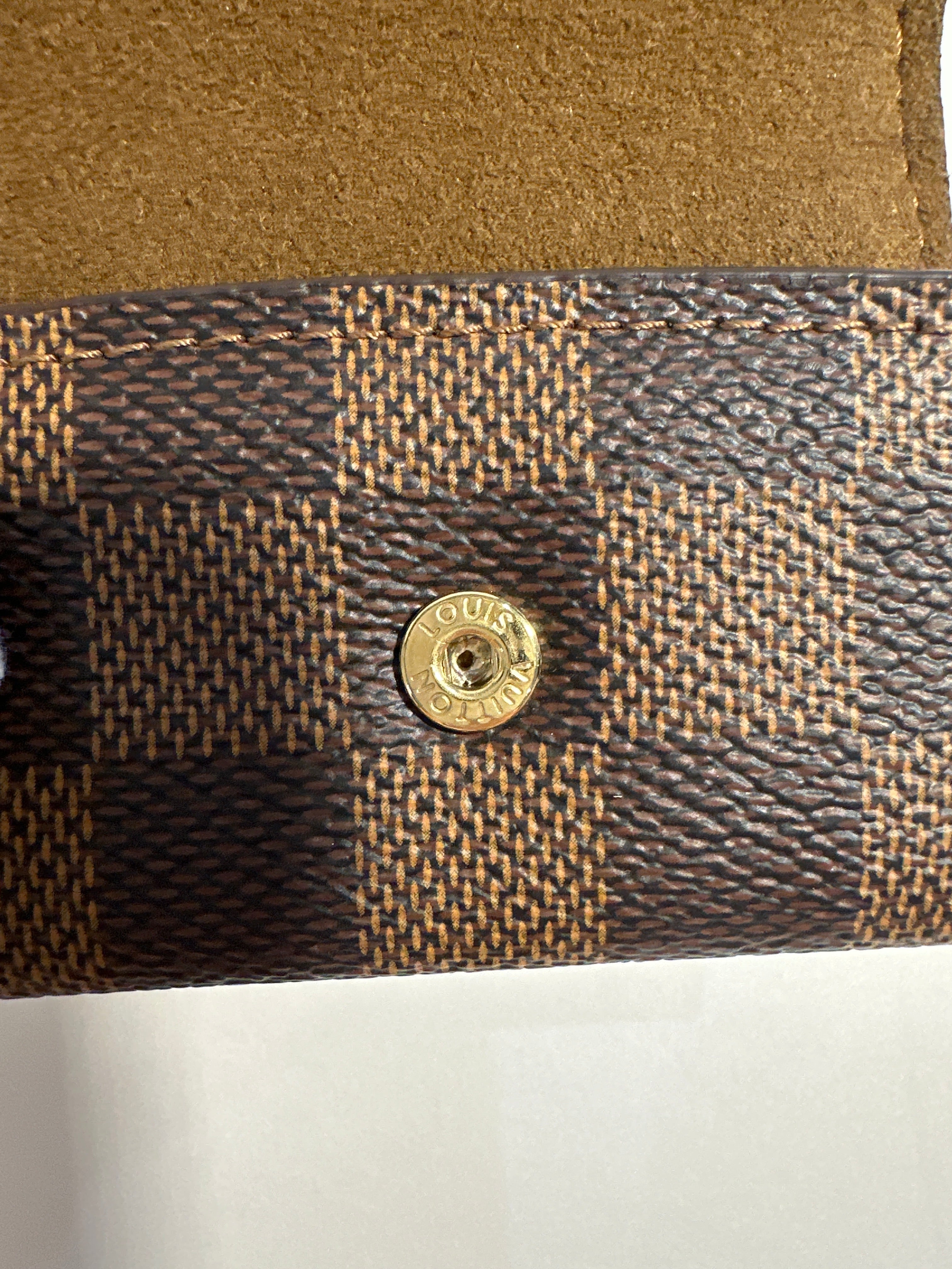 Louis Vuitton Damier Cuff Link Case