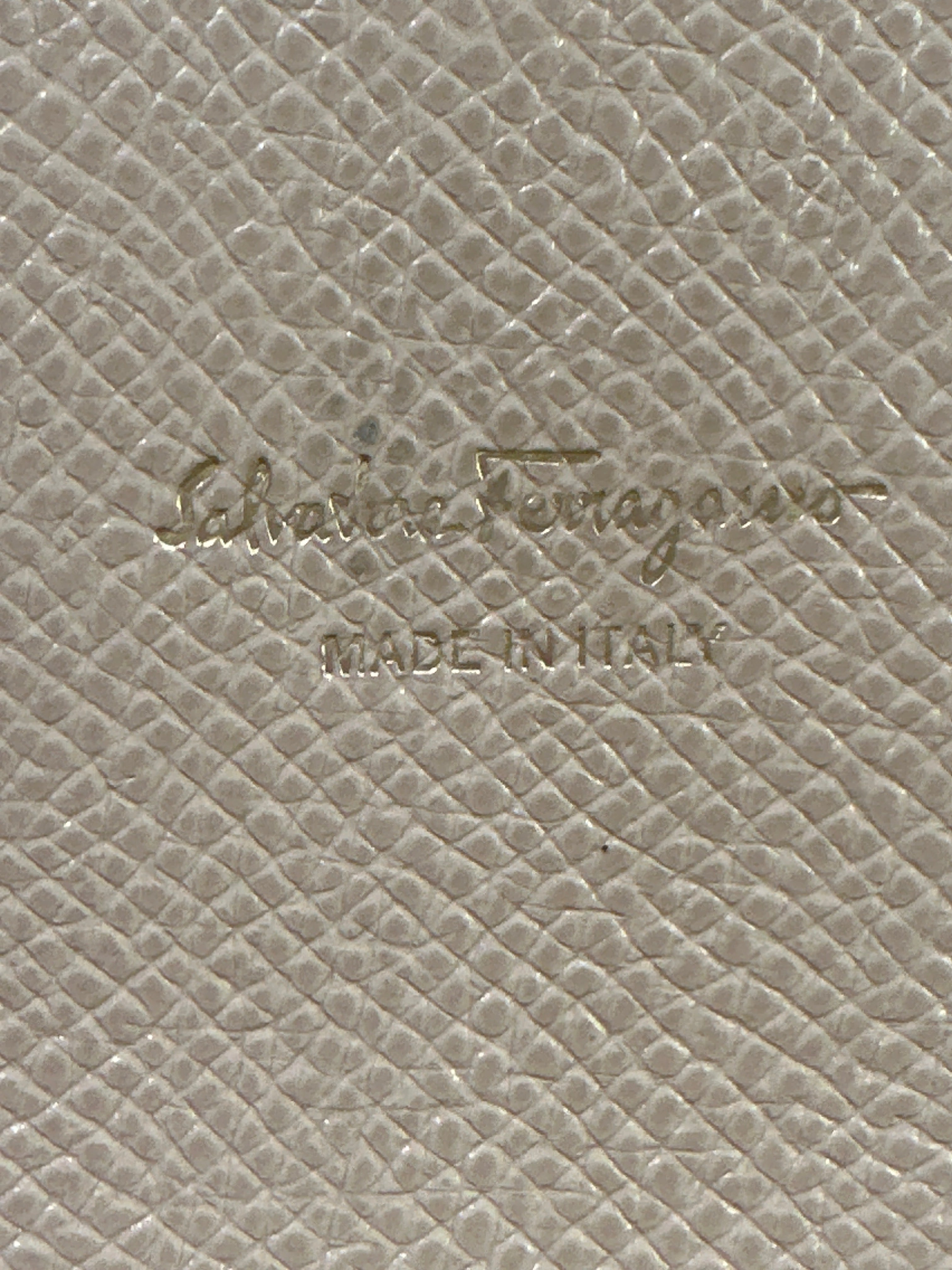 Salvatore Ferragamo Wallet with Hanging ID Tag