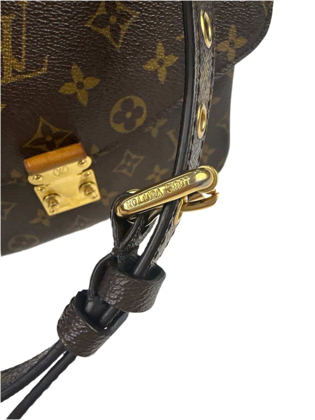 Louis Vuitton Monogram Canvas Pochette Metis Tote Bag and Crossbody Bag