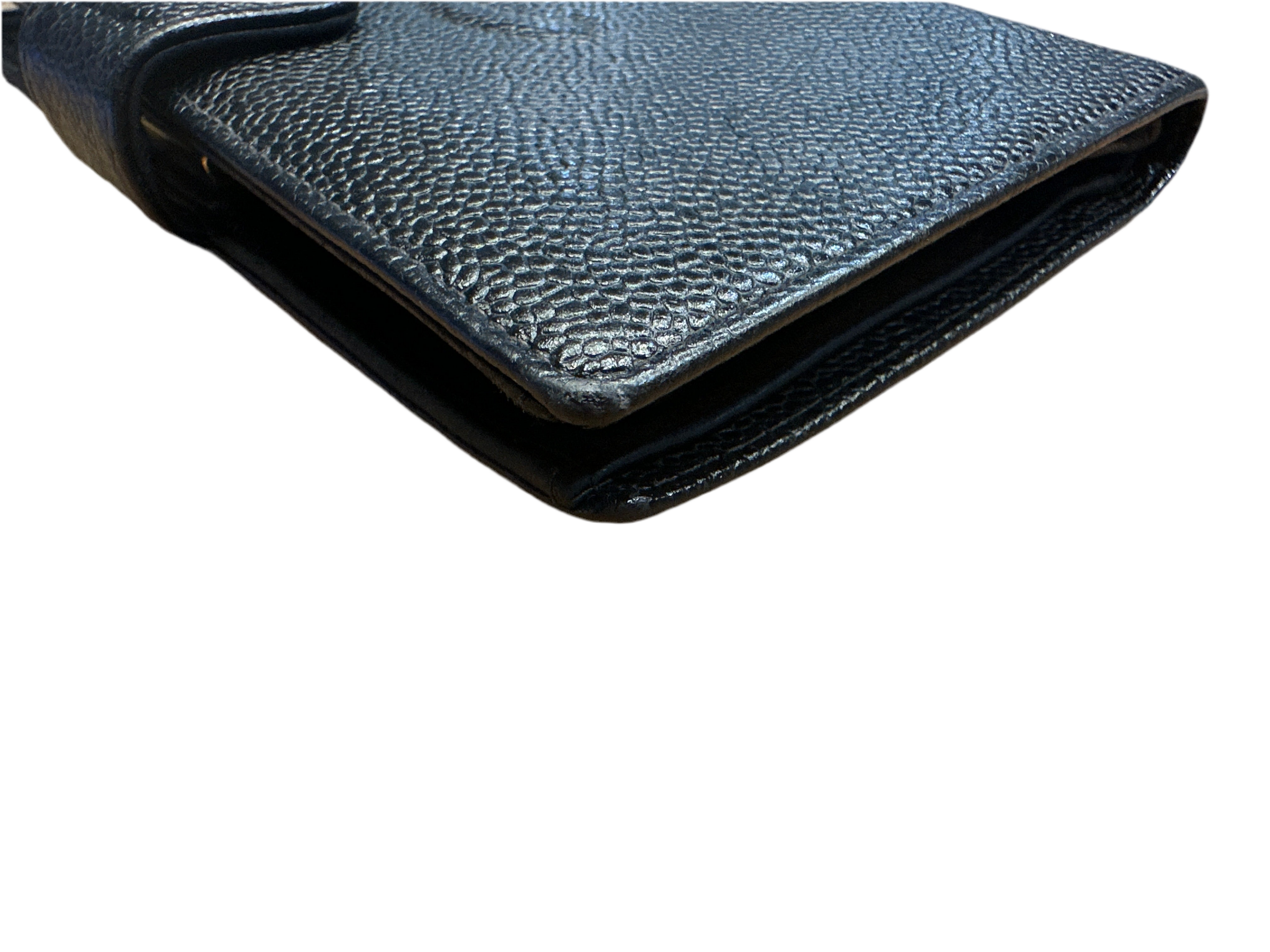 Vintage Chanel Timeless CC Caviar Wallet