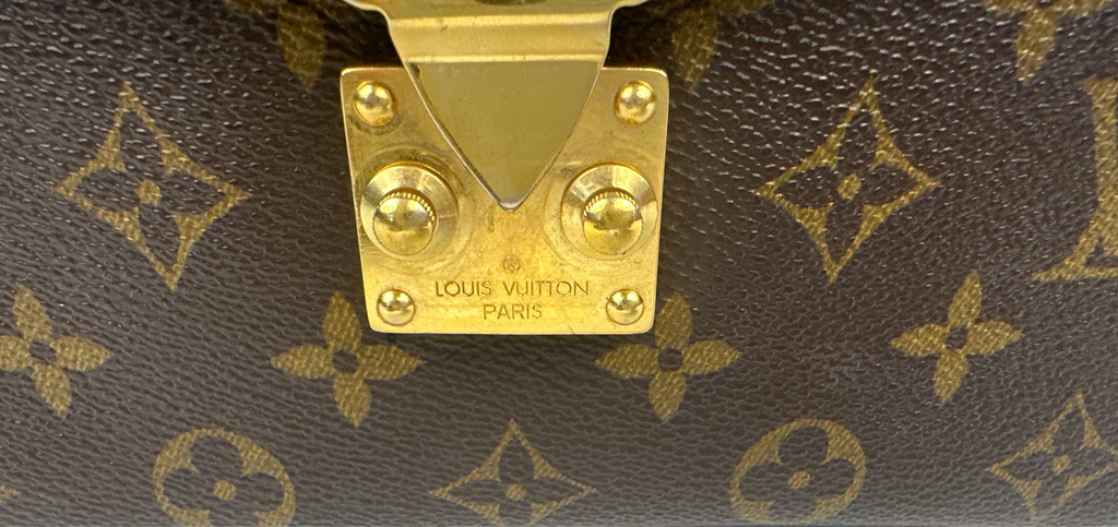 Louis Vuitton Monogram Canvas Pochette Metis Tote Bag and Crossbody Bag