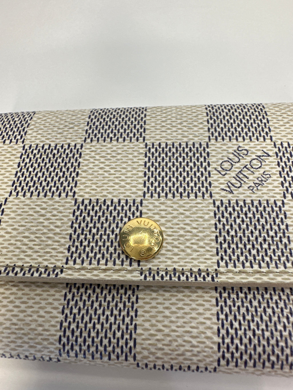 Louis Vuitton Damier Azur 6 Ring Key Case