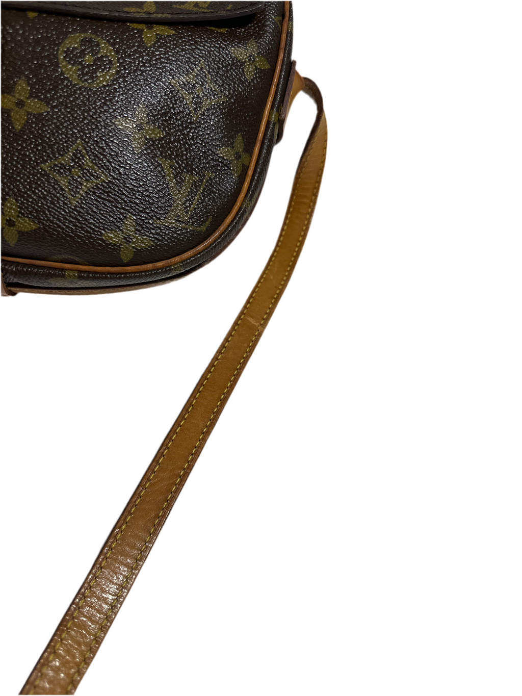 Vintage Louis Vuitton Monogram Jeune Fille Shoulder Bag Brown