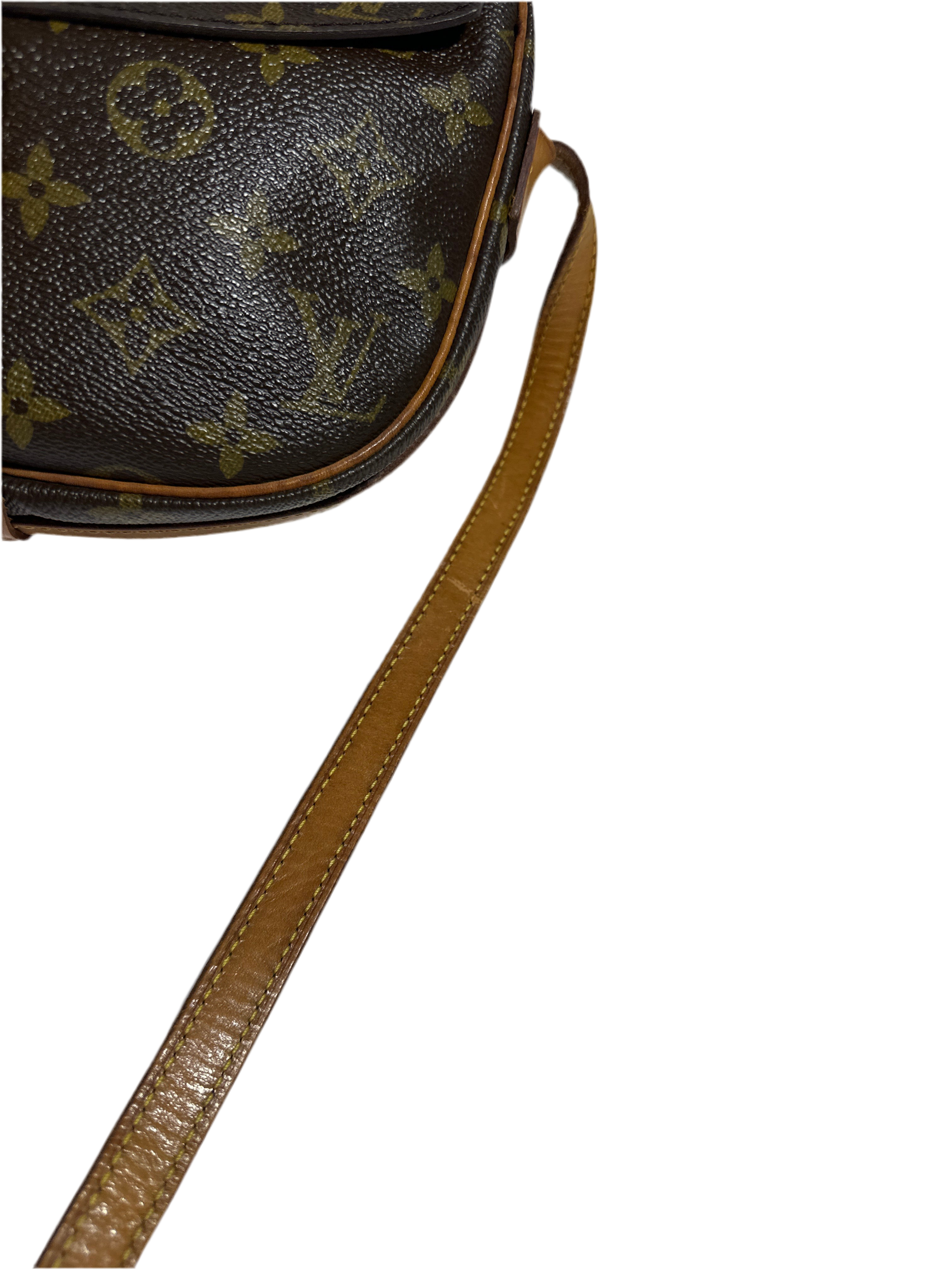 Vintage Louis Vuitton Monogram Jeune Fille Shoulder Bag Brown