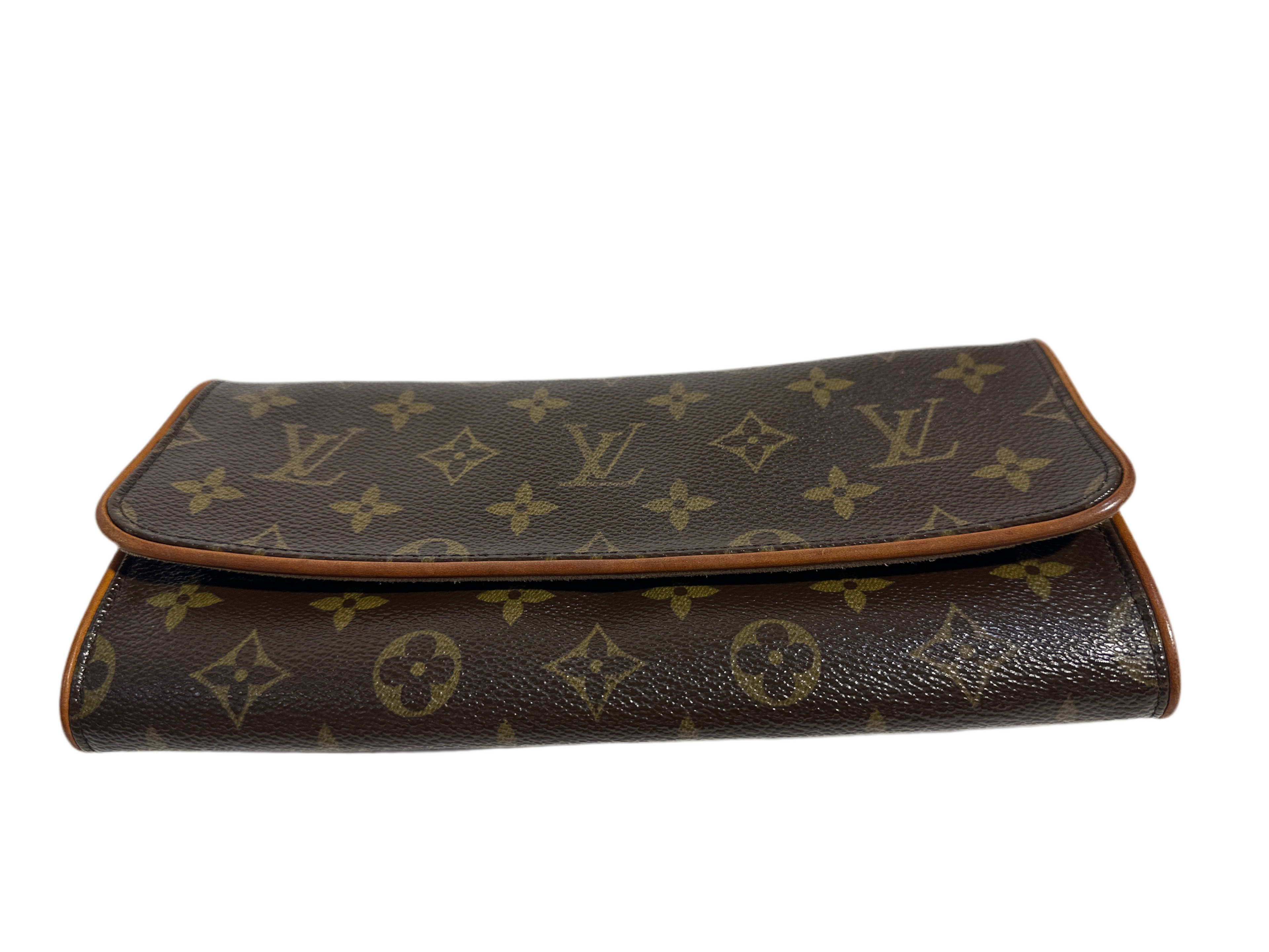 LOUIS VUITTON Monogram Pochette Twin GM