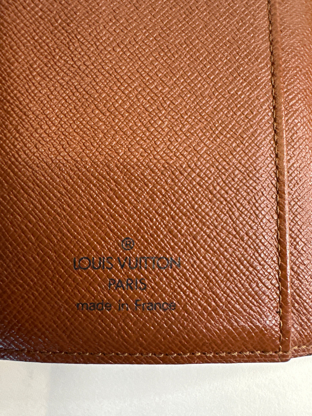 Vintage Louis Vuitton Small Ring Agenda Cover 2001