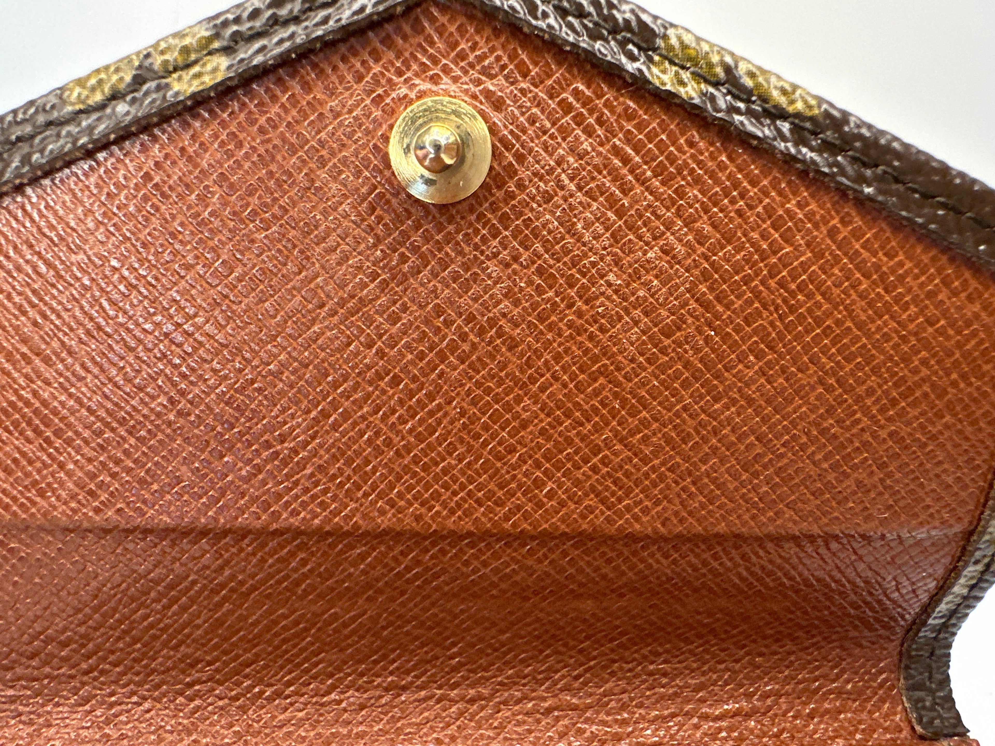 Vintage LOUIS VUITTON Porte Monnaie Billet Monogram