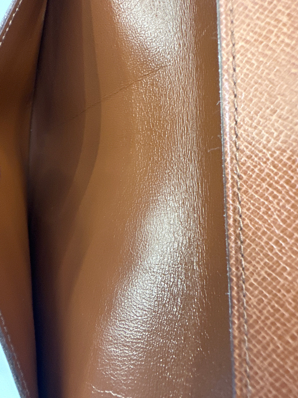 Louis Vuitton Vintage Monogram Coated Canvas Holder Card Case Wallet *RARE*