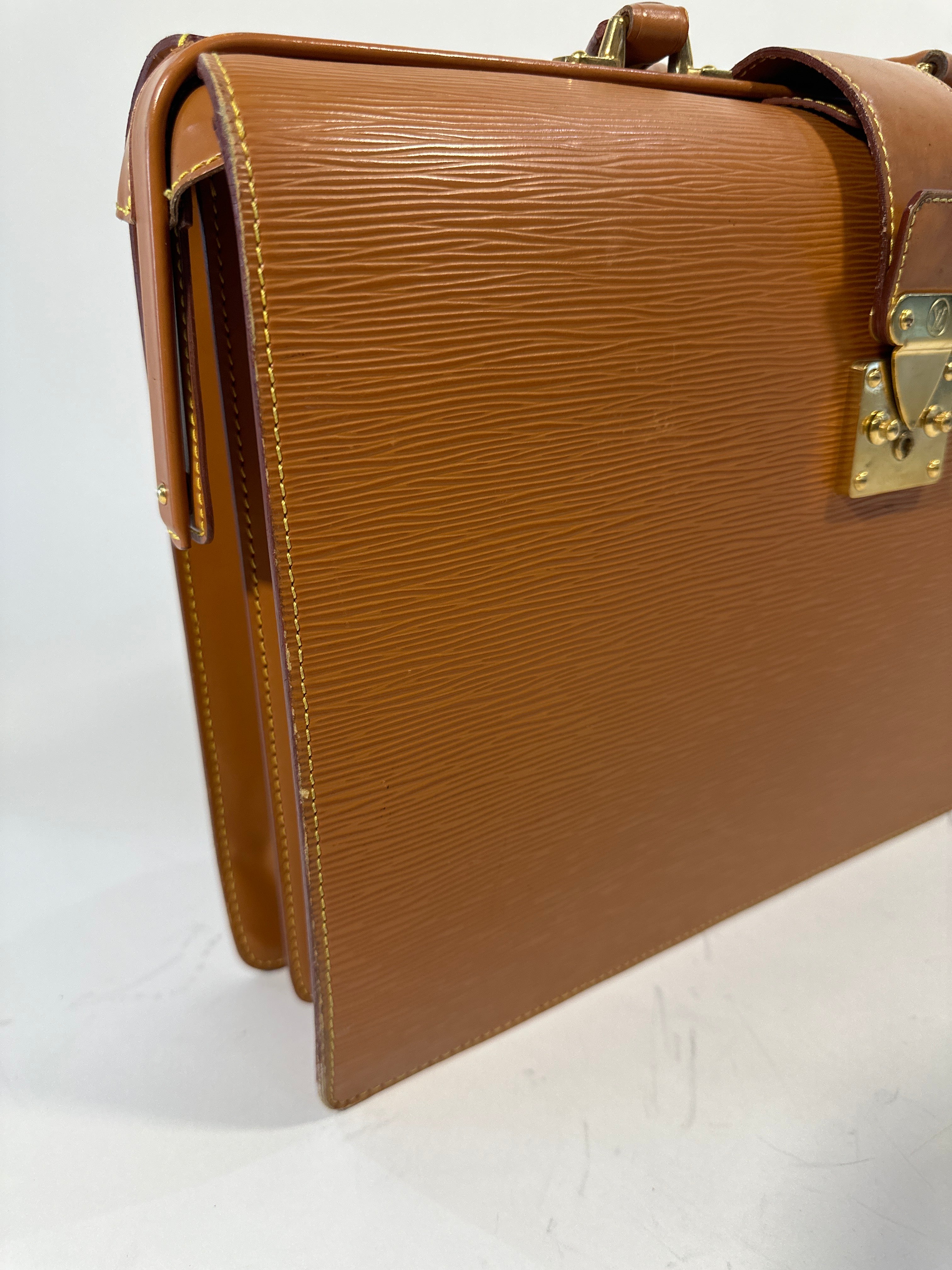 Louis Vuitton Epi Leather Briefcase with Key