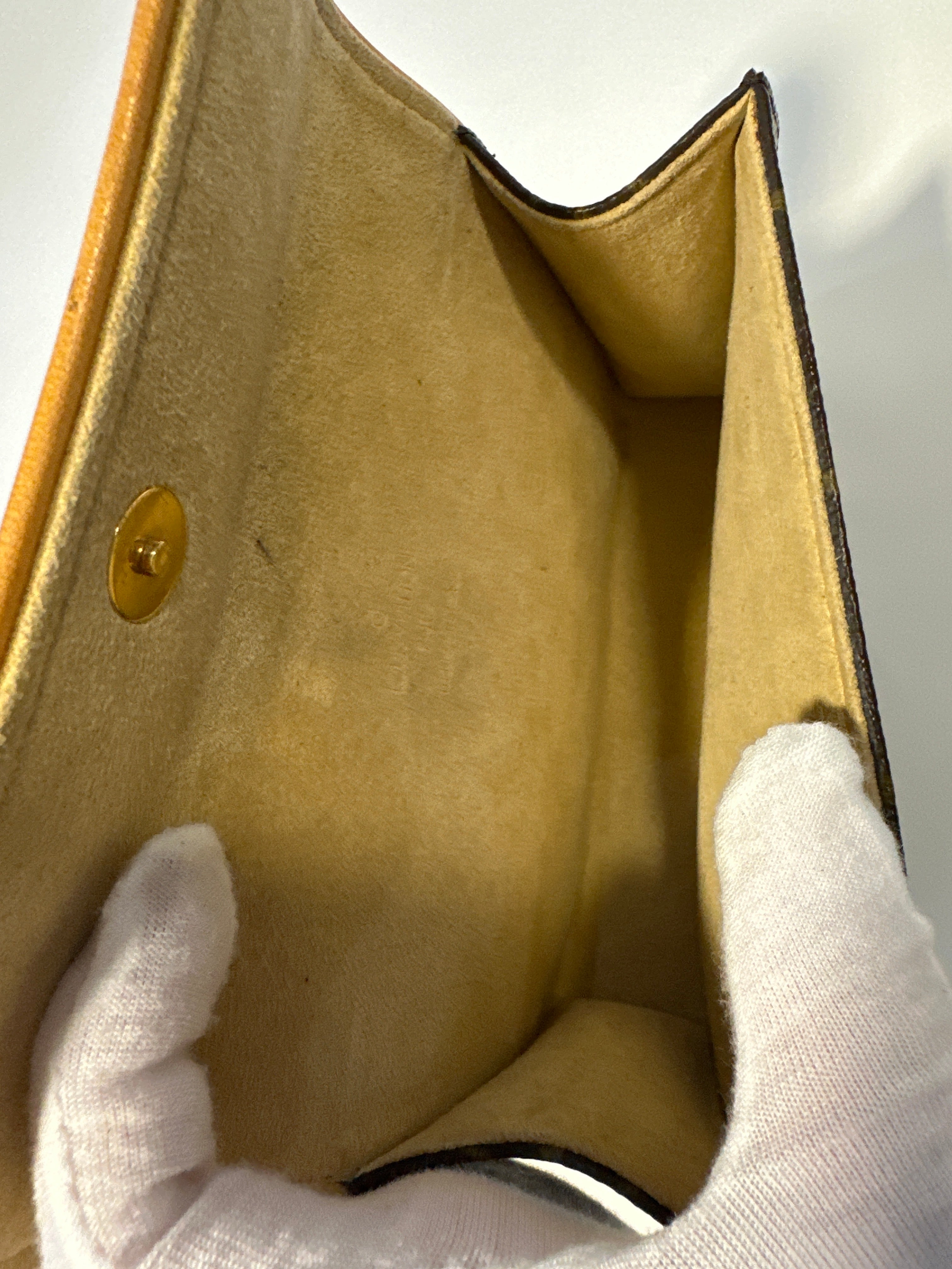 Vintage FLORENTINE MONOGRAM POUCH HIP BAG BELT BAG 2003 with COA