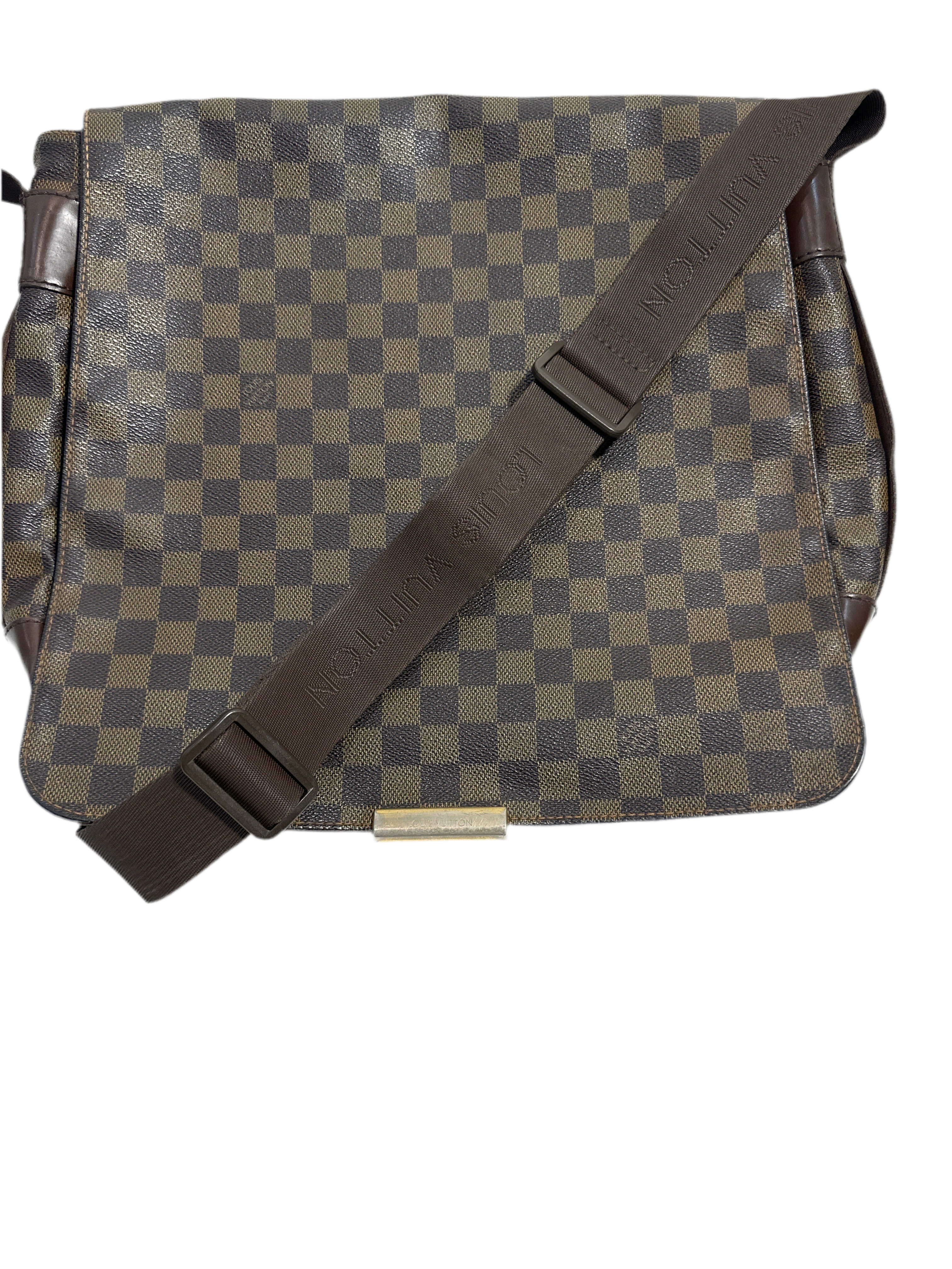 Louis Vuitton Damier Ebene Canvas and Leather Bastille Messenger