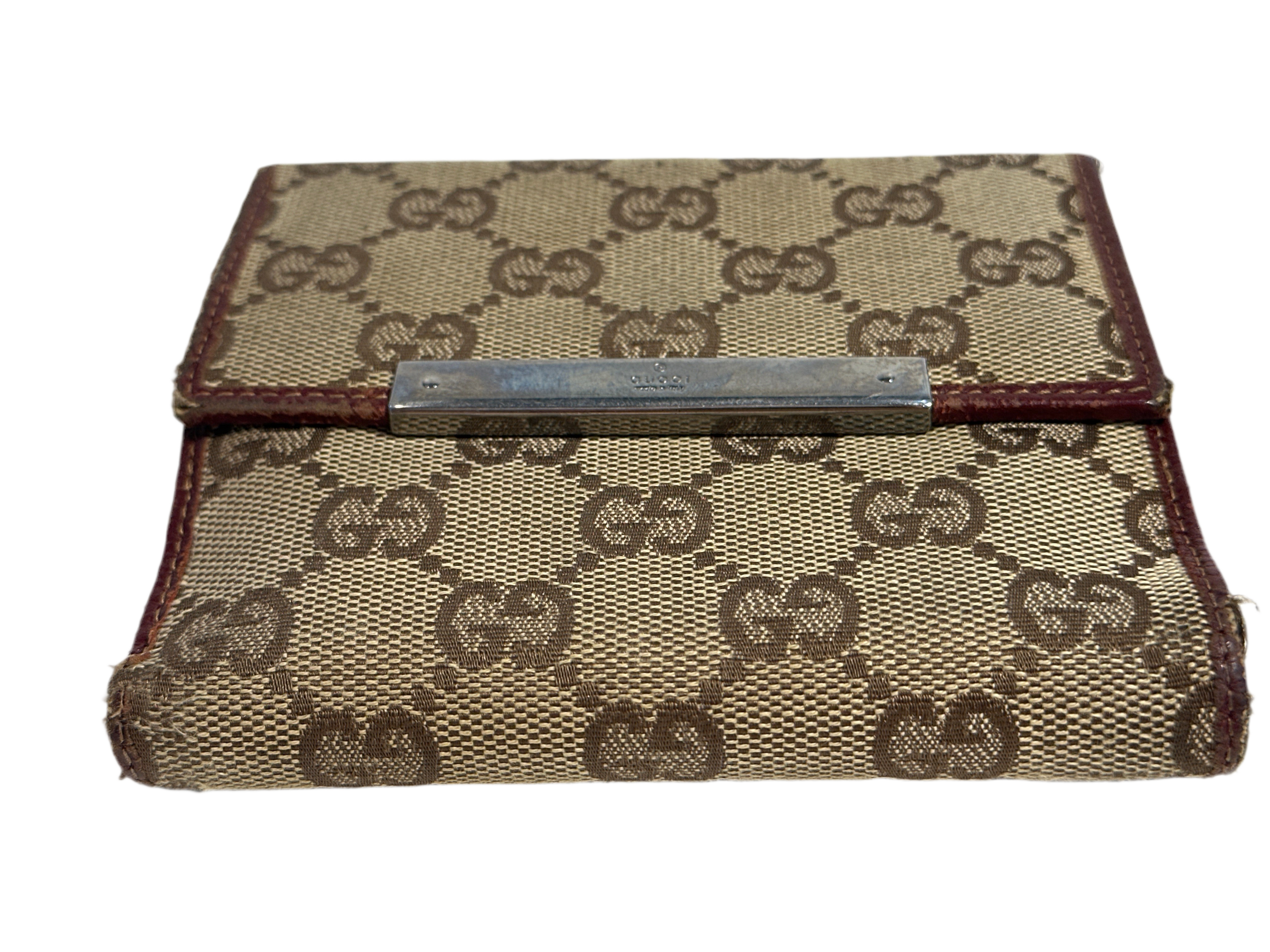 Gucci GG Canvas Compact Wallet