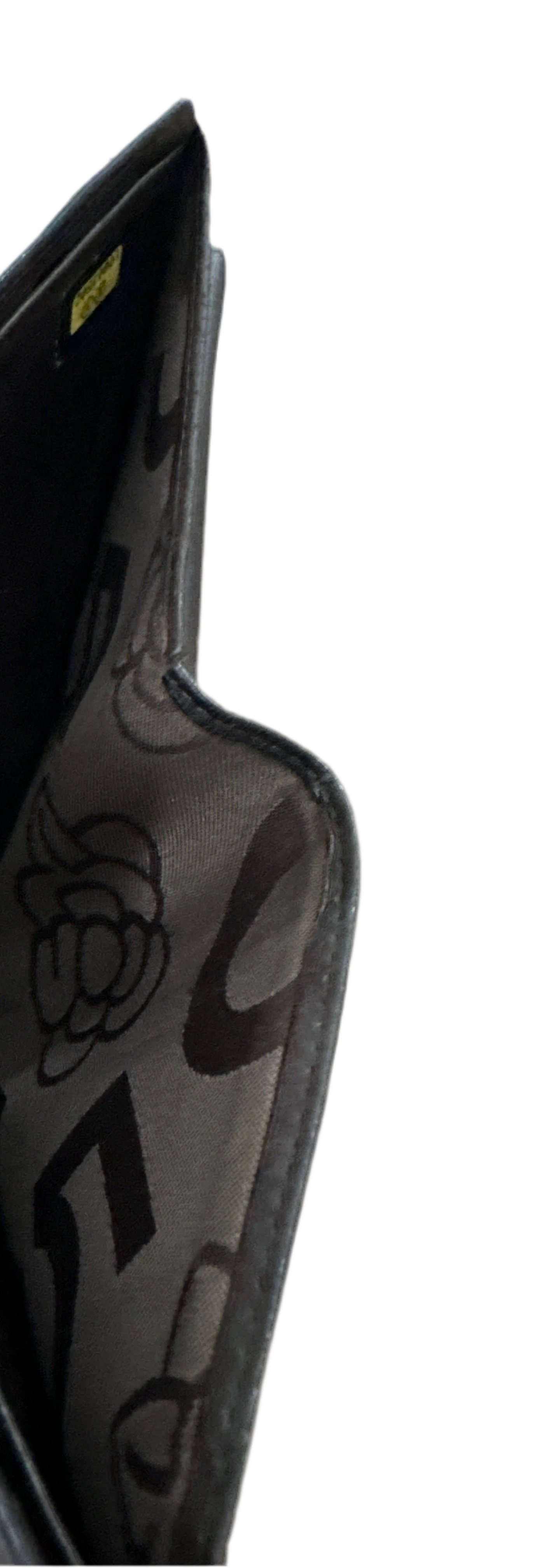 Chanel Mademoiselle Lamb Skin Quilted Wallet